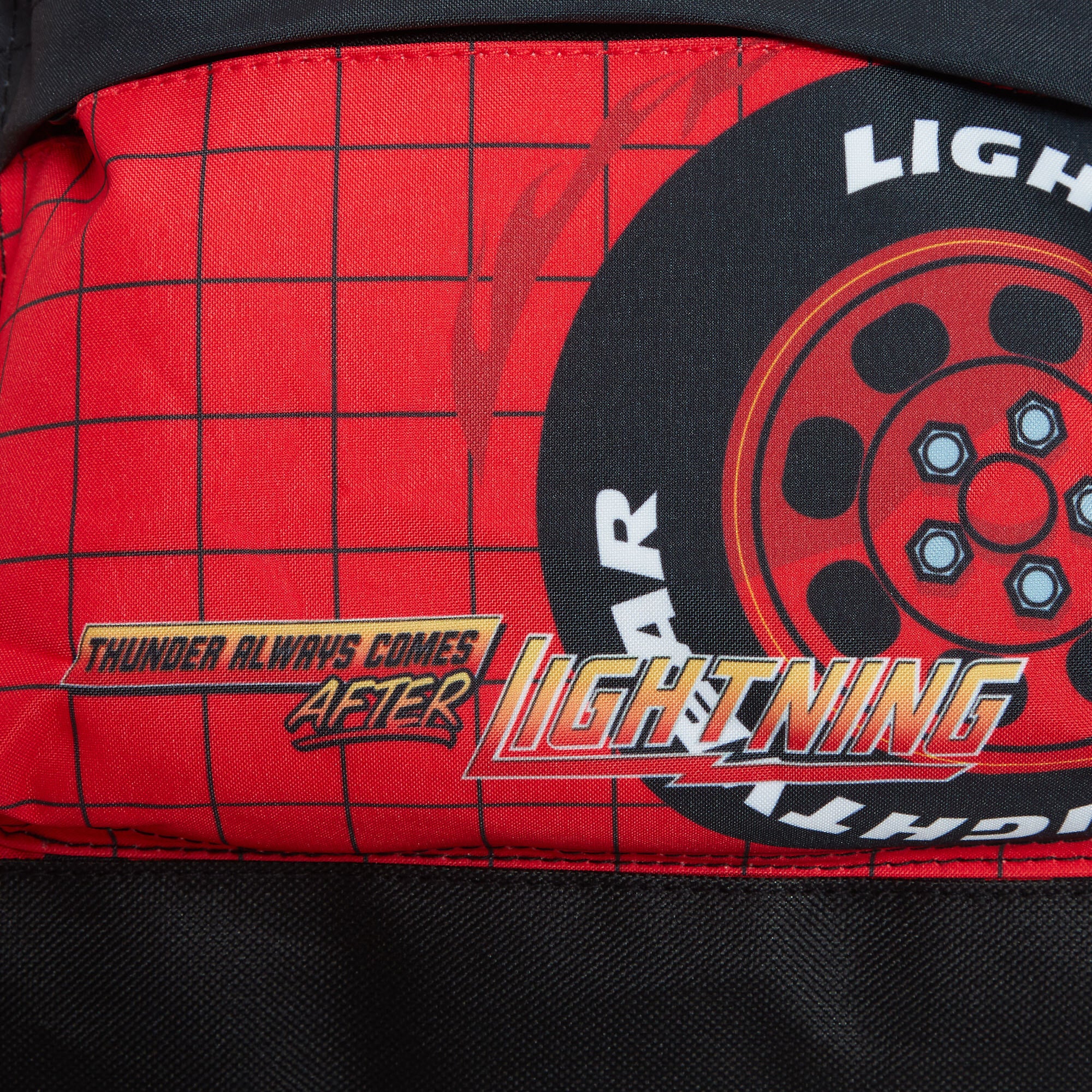 Disney Cars Backpack + Lunch Bag + Pencil Case 3 Piece Lightning School Bag Set