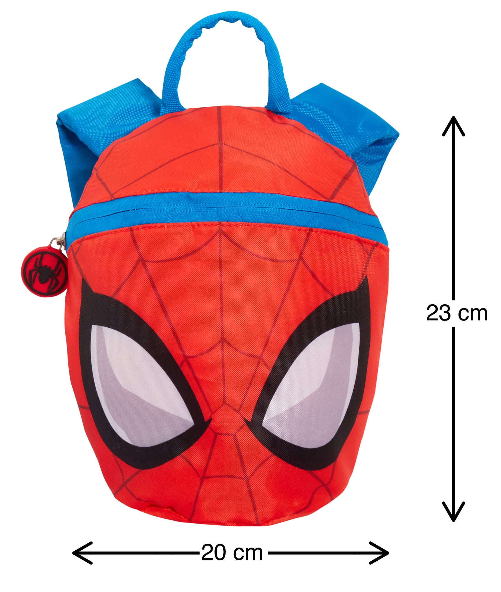 Spiderman Backpack With Reins Toddlers Detachable Safety Harness Nursery Day Bag