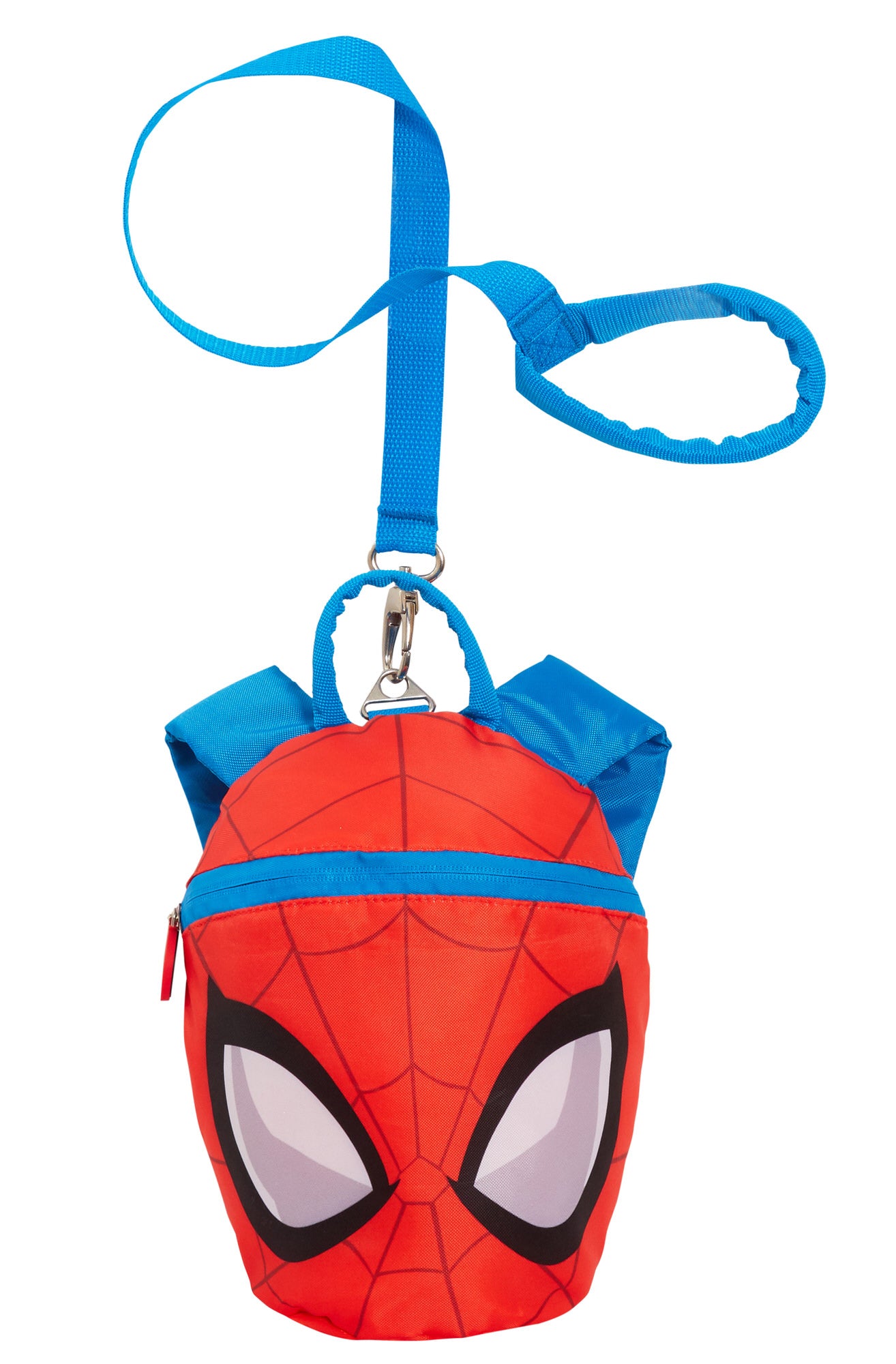 Spiderman Backpack With Reins Toddlers Detachable Safety Harness Nursery Day Bag