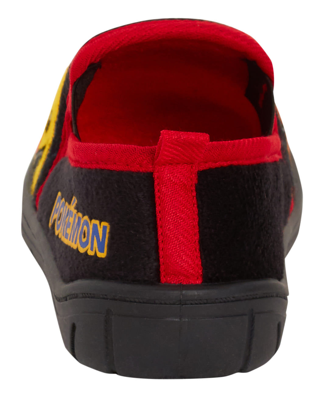 Pokemon Slippers For Kids Boys Girls Pikachu Black Mules Slip On House Shoes