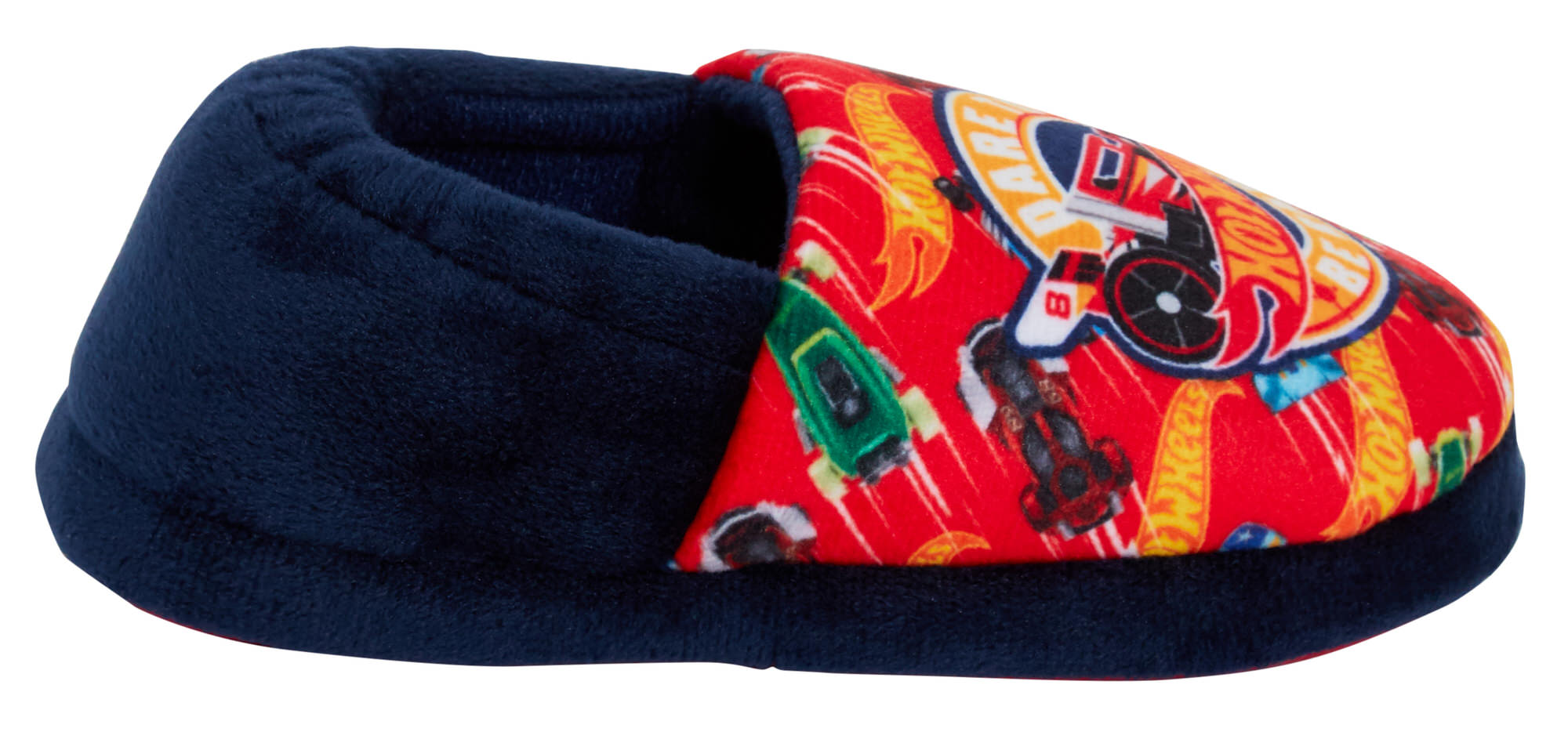 Boys Hot Wheels Slippers for Kids Toy Racing Cars House Shoes Slip On Mules Gift