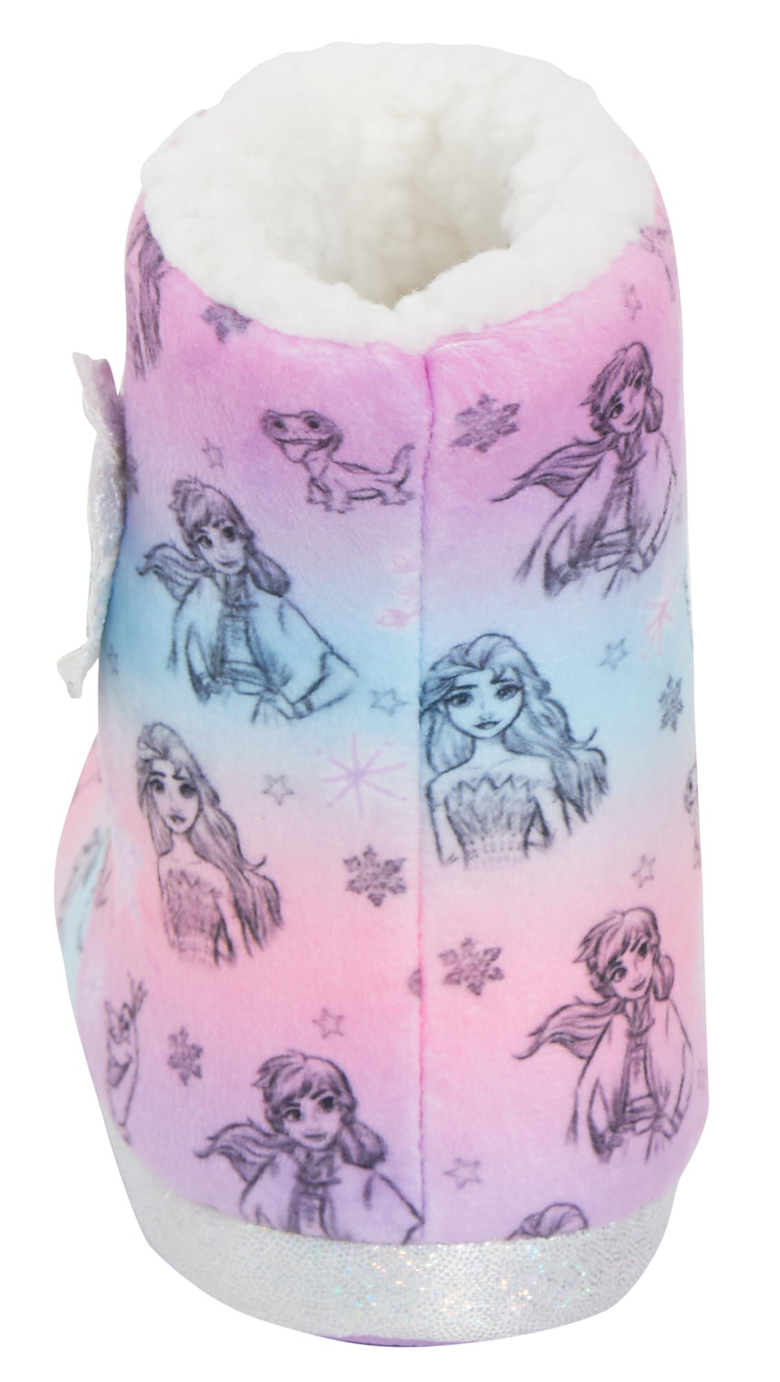 Girls Disney Frozen Slipper Boots Elsa Anna Slippers Warm Fleece Booties Gift