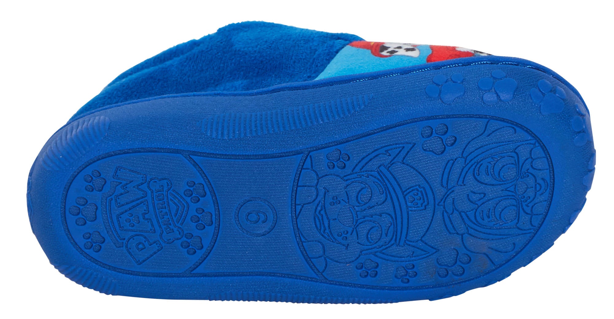 Boys Paw Patrol Slippers Chase Marshall Kids Touch Fasten House Shoes Booties