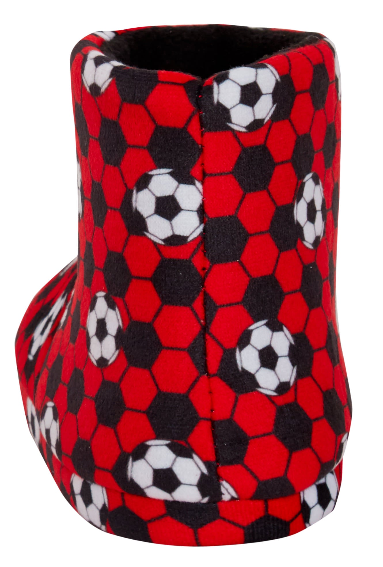 Kids Football Slipper Boots Boys Girls Fleece Lined Slippers House Shoe Booties