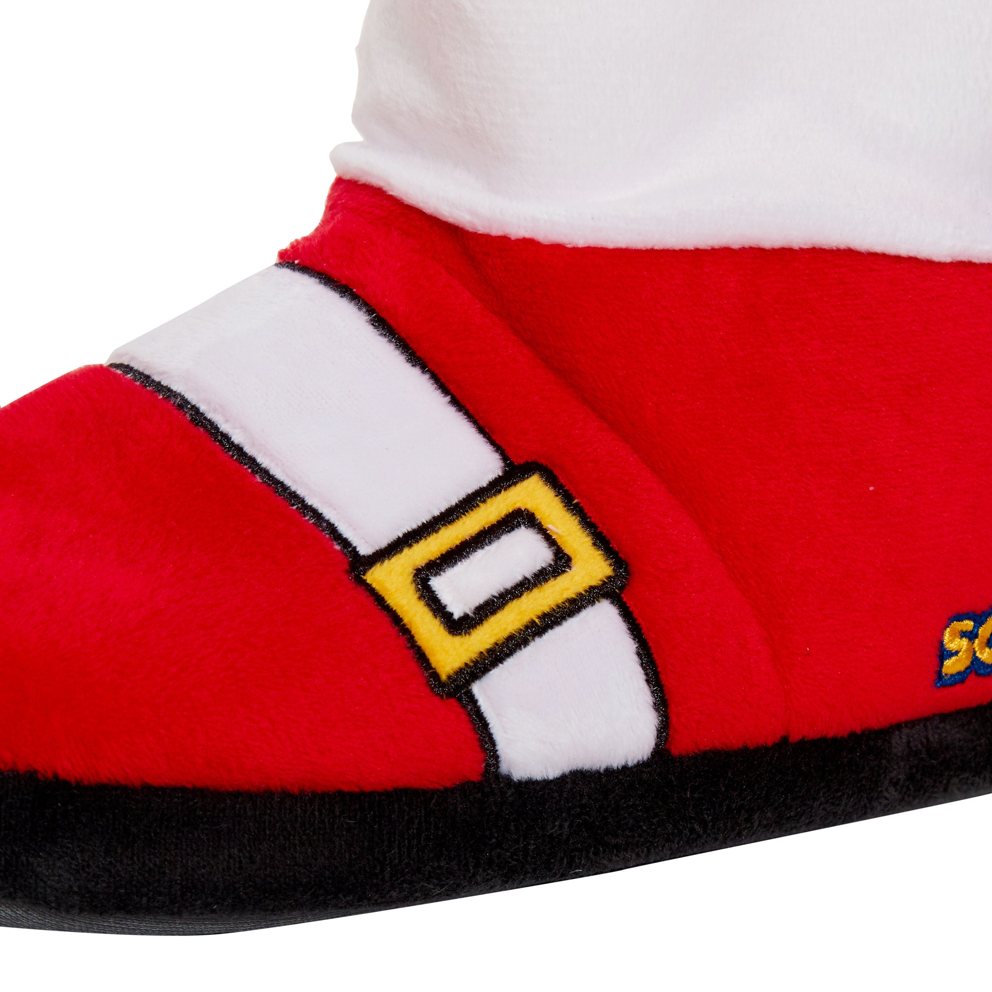 Sonic The Hedgehog Slipper Boots Kids Slippers Dress Up Gamer Fleece House Shoes