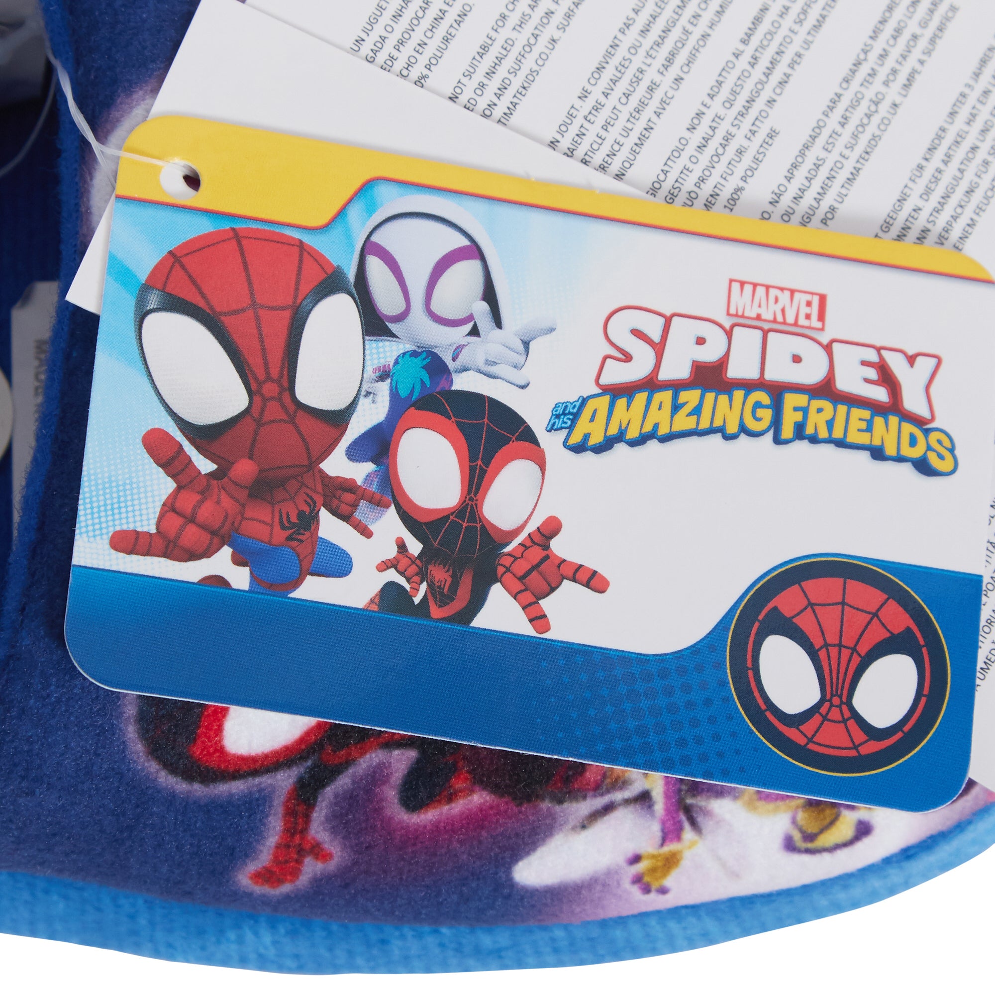 Spidey And His Amazing Friends Slippers Kids Marvel House Shoe Slip On Mule Gift