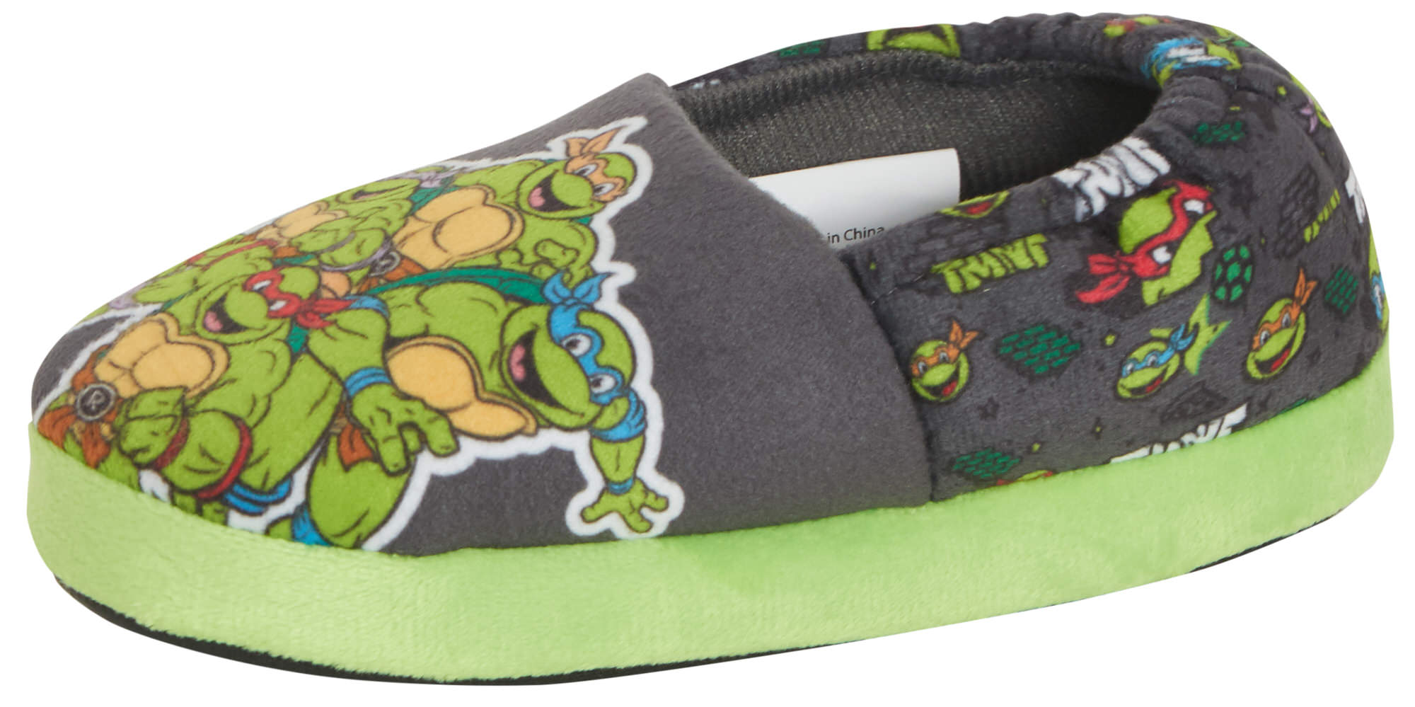 Teenage Mutant Ninja Turtles Slippers Kids TMNT House Shoes Slip On Mules Gift