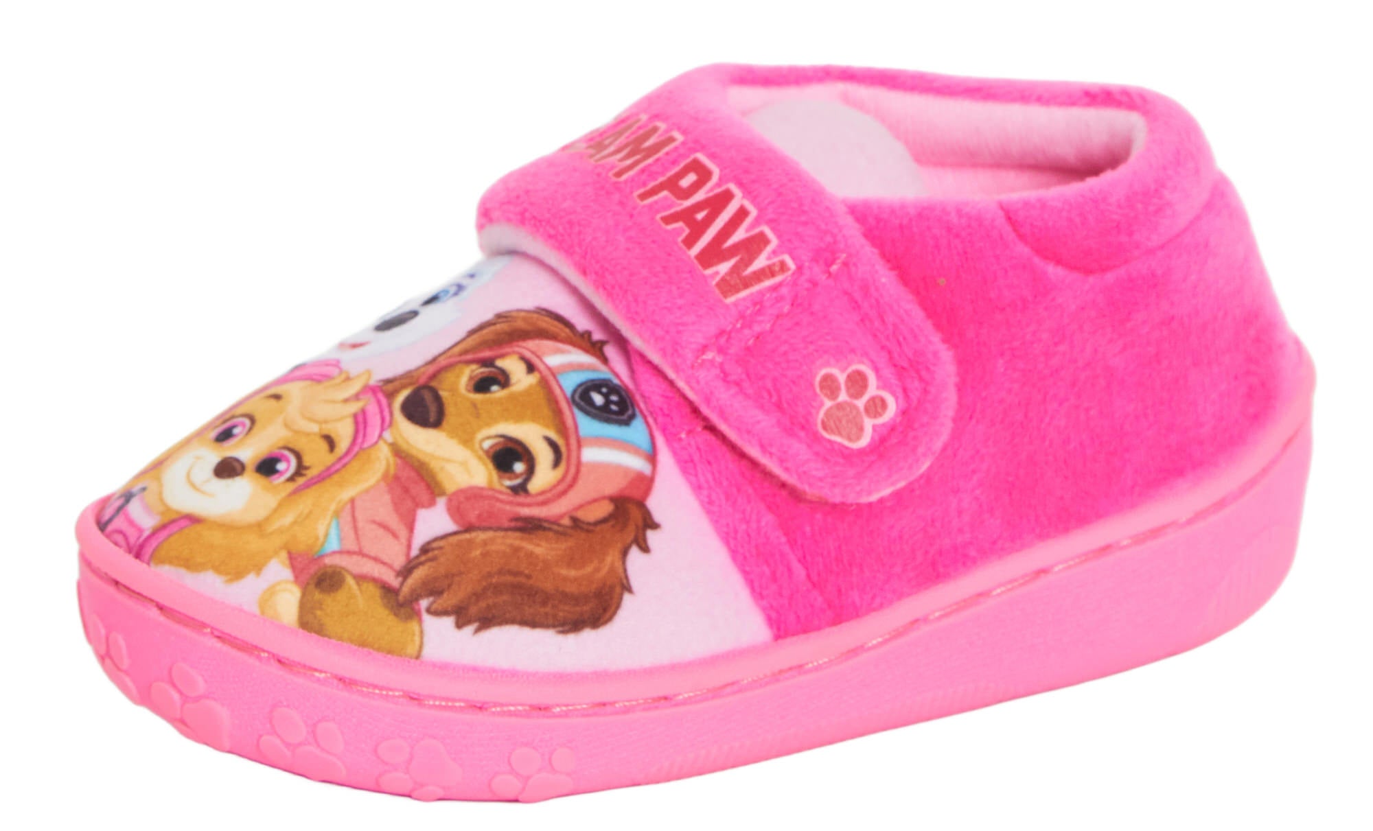 Girls PAW Patrol Slippers Kids Skye Everest Liberty Easy Fasten House Shoes Booties