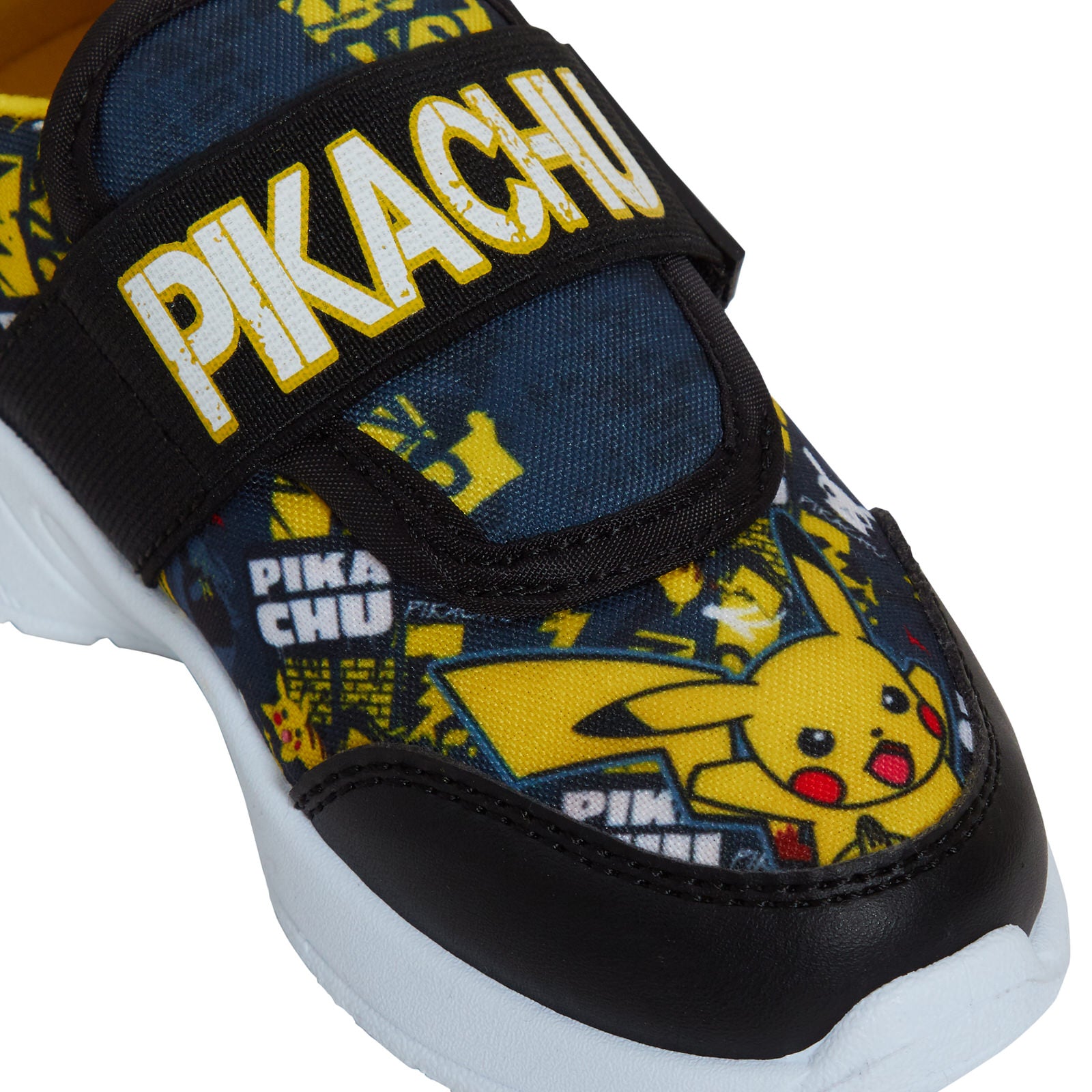 Boys Pokemon Trainers Kids Pikachu Easy Touch Fasten Sports Pumps Running Shoes