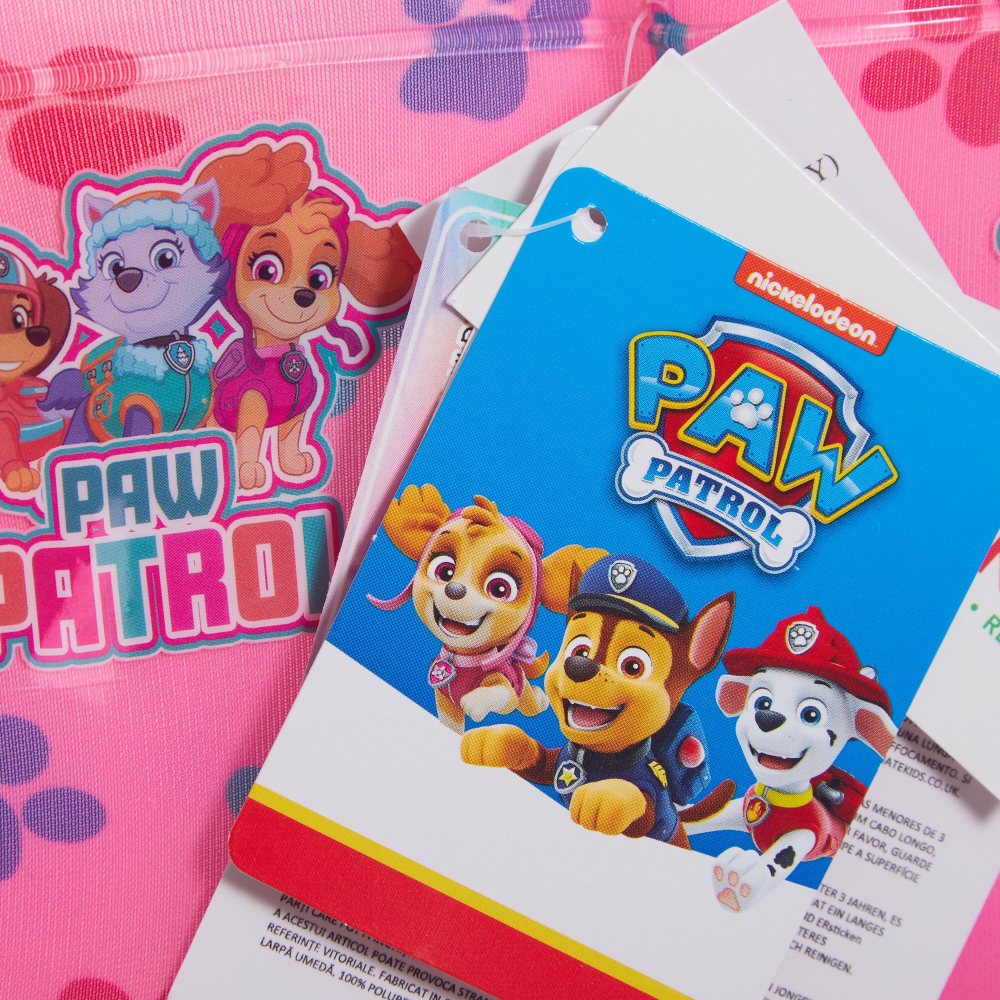 Paw Patrol Girls Light Up Wellington Boots Kids Skye Rain Boots Pink Wellies