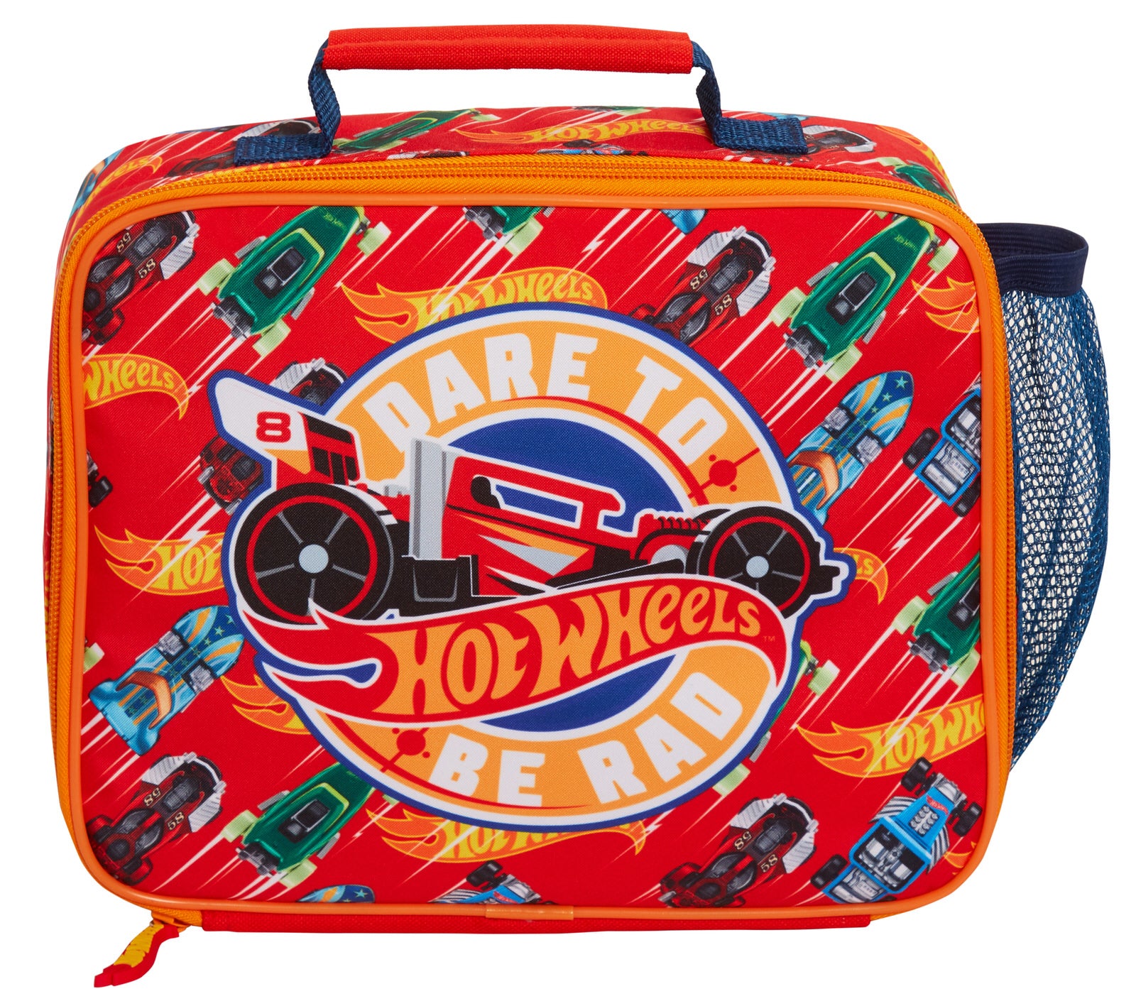 Hot Wheels Lunch Bag Toy Cars Insulated Lunch Box for Kids School Cooler Bag