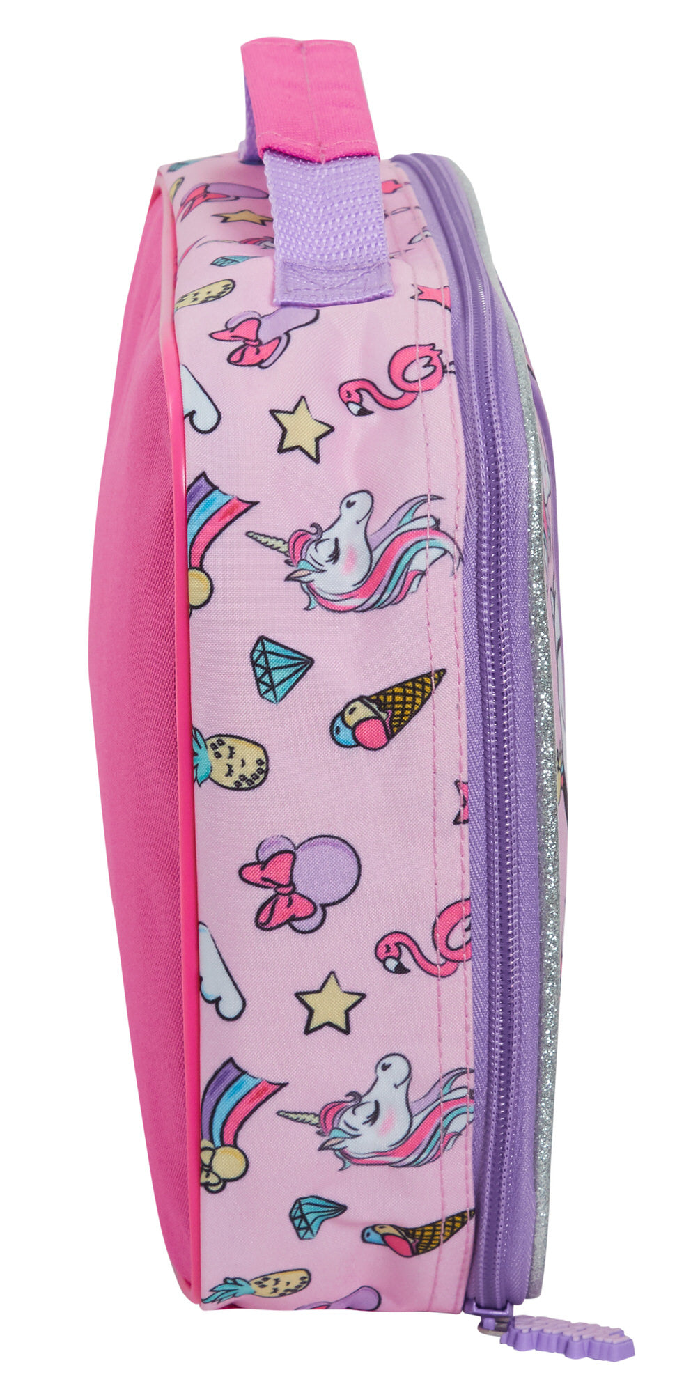 Disney Minnie Mouse Lunch Bag Bottle Holder Nursery Insulated Cooler Lunchbox