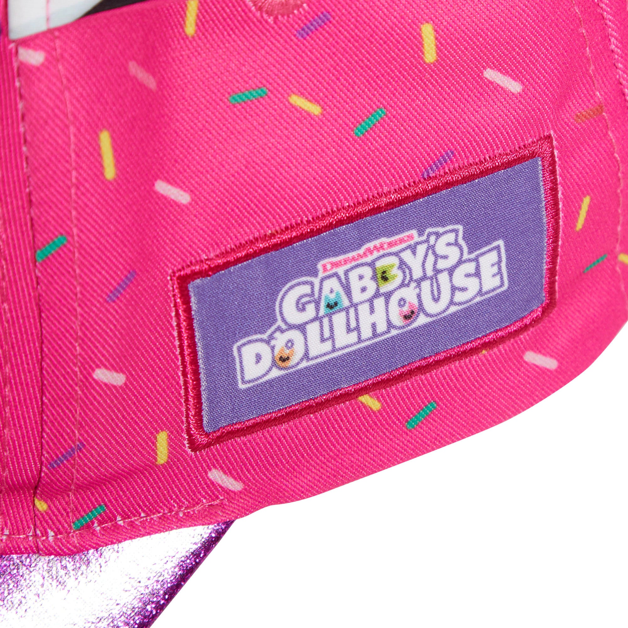 Girls Gabby's Dollhouse Baseball Cap Kids Cat Ears Summer Peaked Hat Adjustable Dress Up Accessory