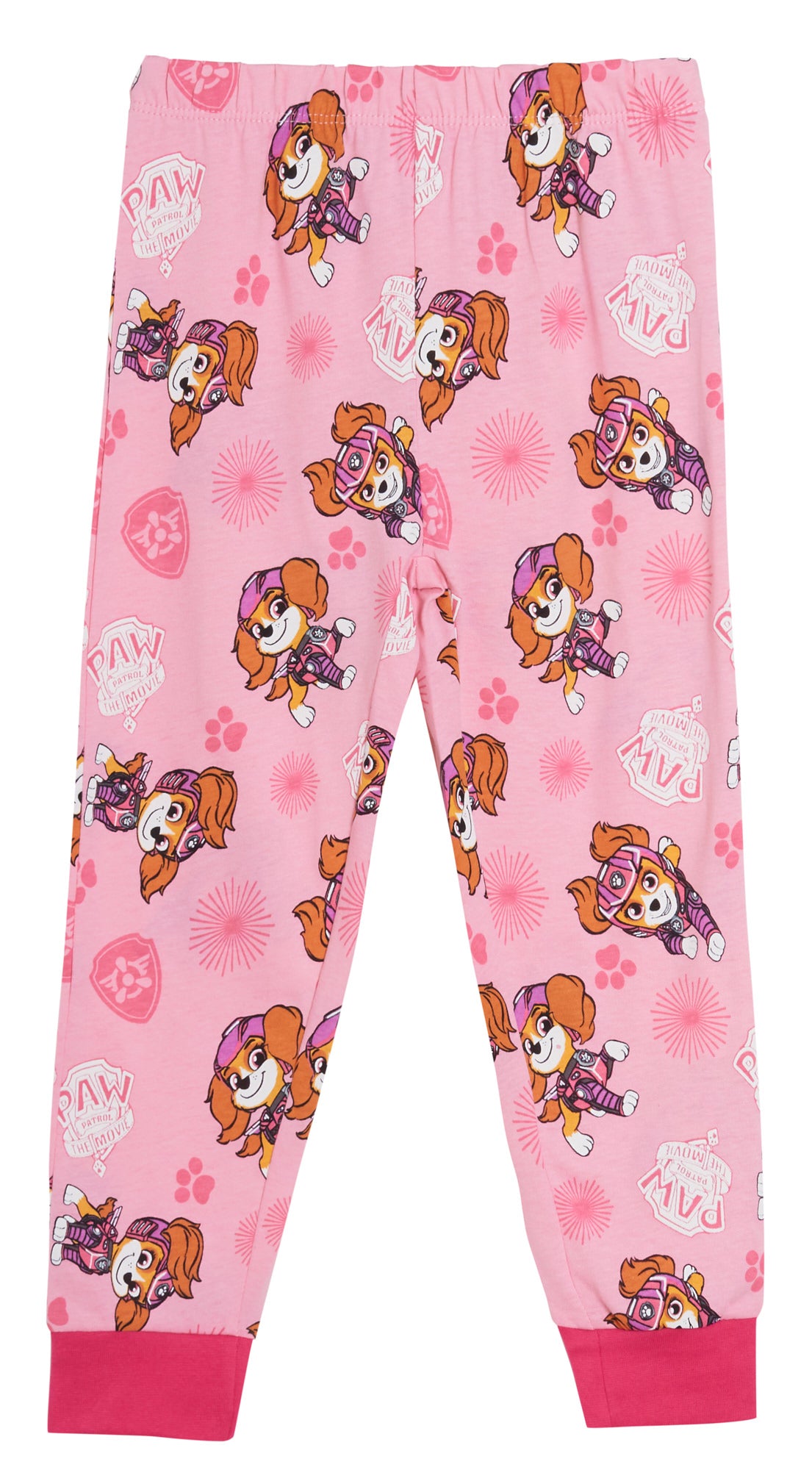 Girls Paw Patrol Pyjamas Kids Skye Full Length Long Pjs Nightwear Loungewear Set