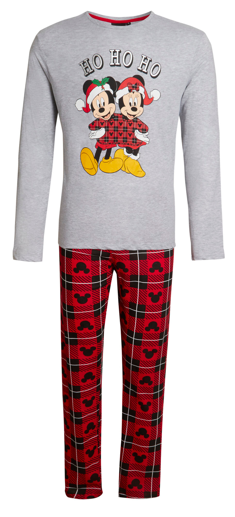 Mickey Mouse Matching Family Christmas Pyjamas Disney Adults Kids Xmas Pjs Set