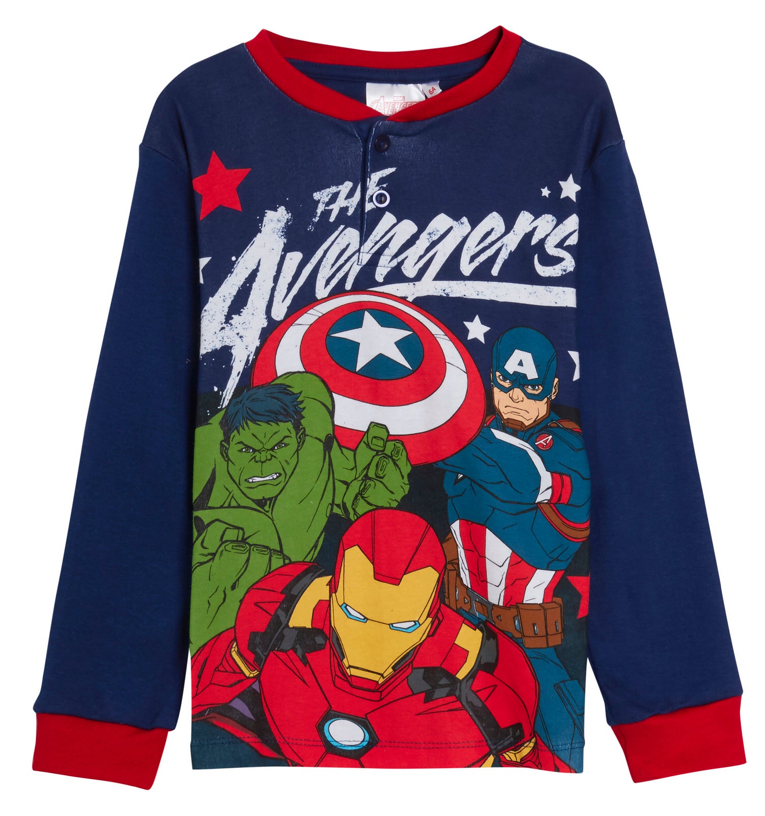 Marvel Avengers Pyjamas Boys Luxury Full Length Pjs Gift Boxed Hero Nightwear
