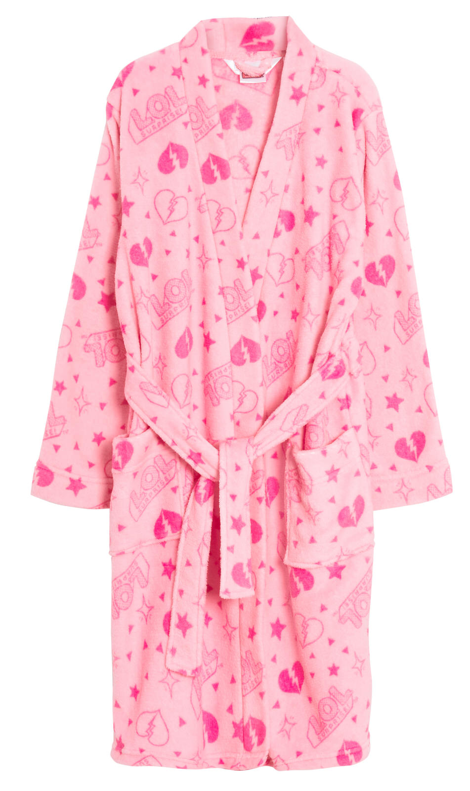 Girls LOL Surprise Dressing Gown + LOL Pyjamas 3pc Matching Set Pjs + Bath Robe