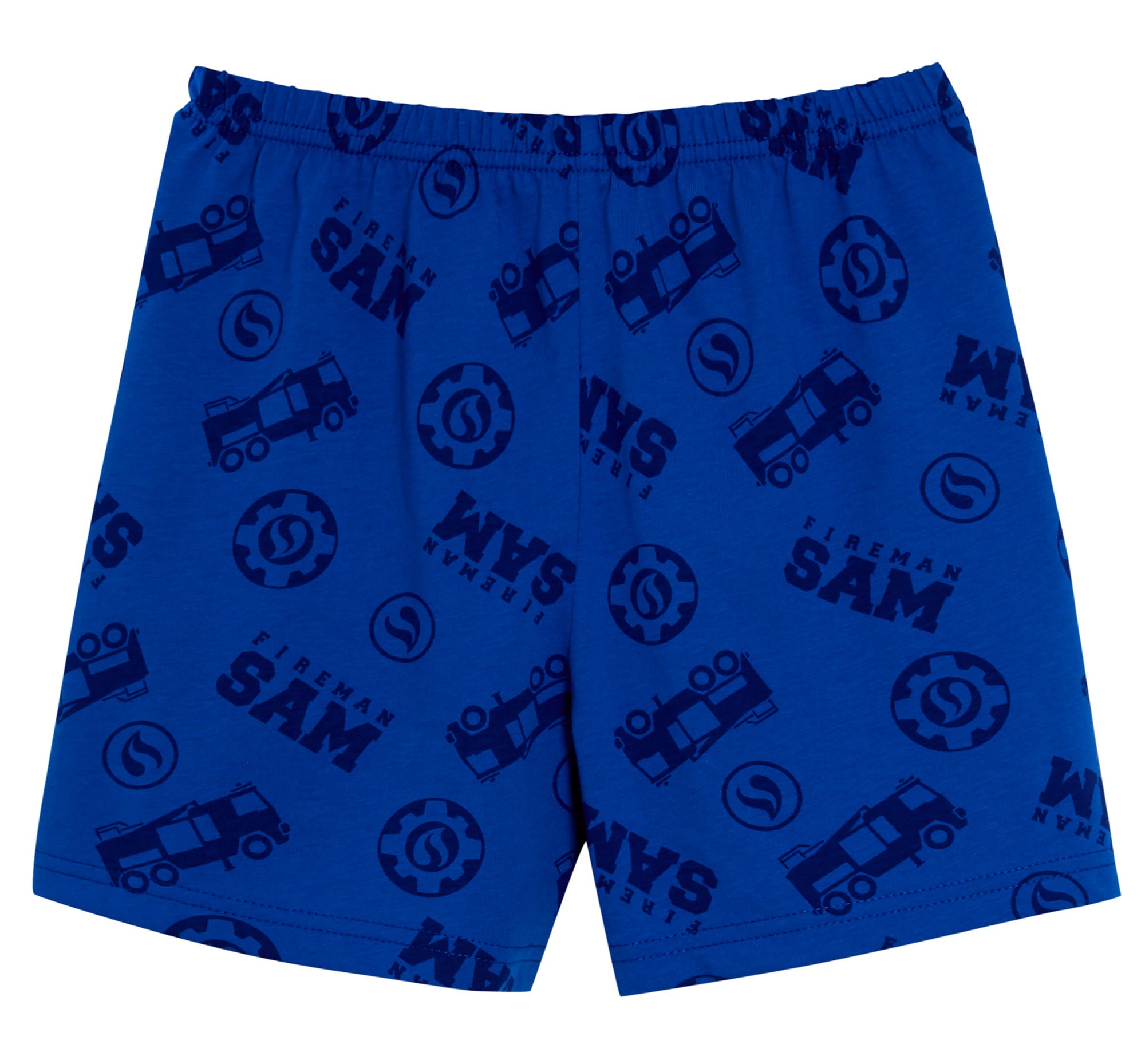 Fireman Sam Boys Short Pyjamas Kids Fire Man Shortie Pjs For Boys Nightwear Set