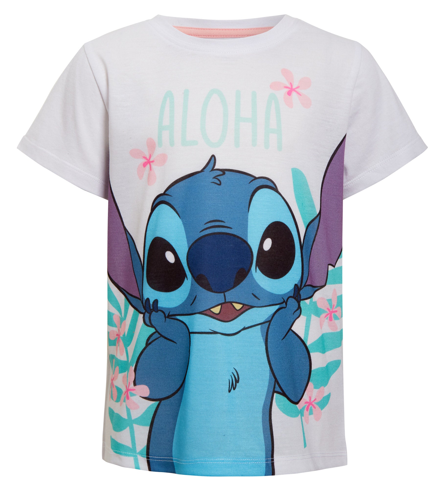 Girls Stitch Dressing Gown + Pyjamas Set Matching 3pc Nightwear Bathrobe + Pjs
