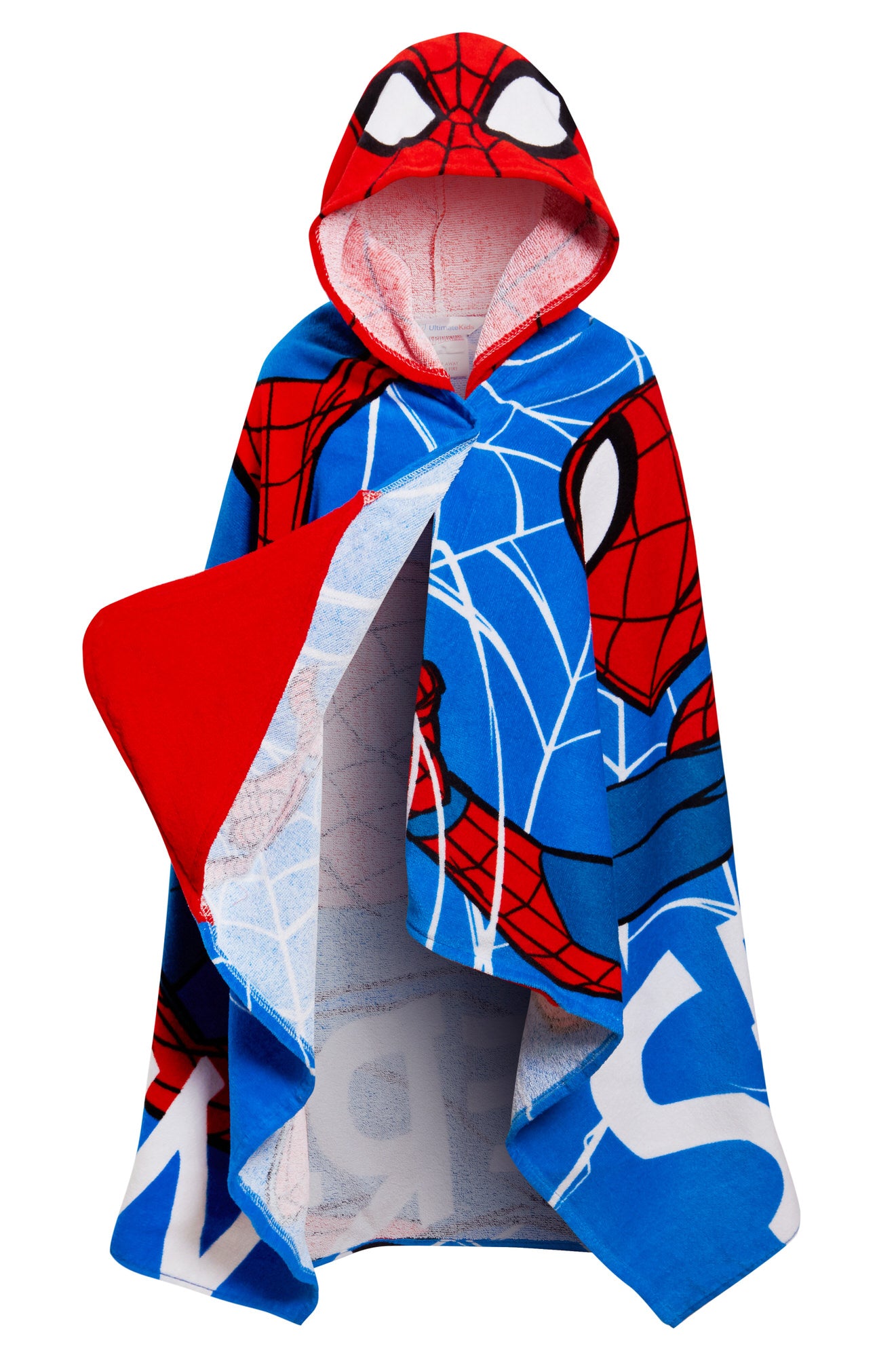Spiderman Hooded Towel Avengers Poncho Kids Beach Towel Bath Towel Swimming Wrap