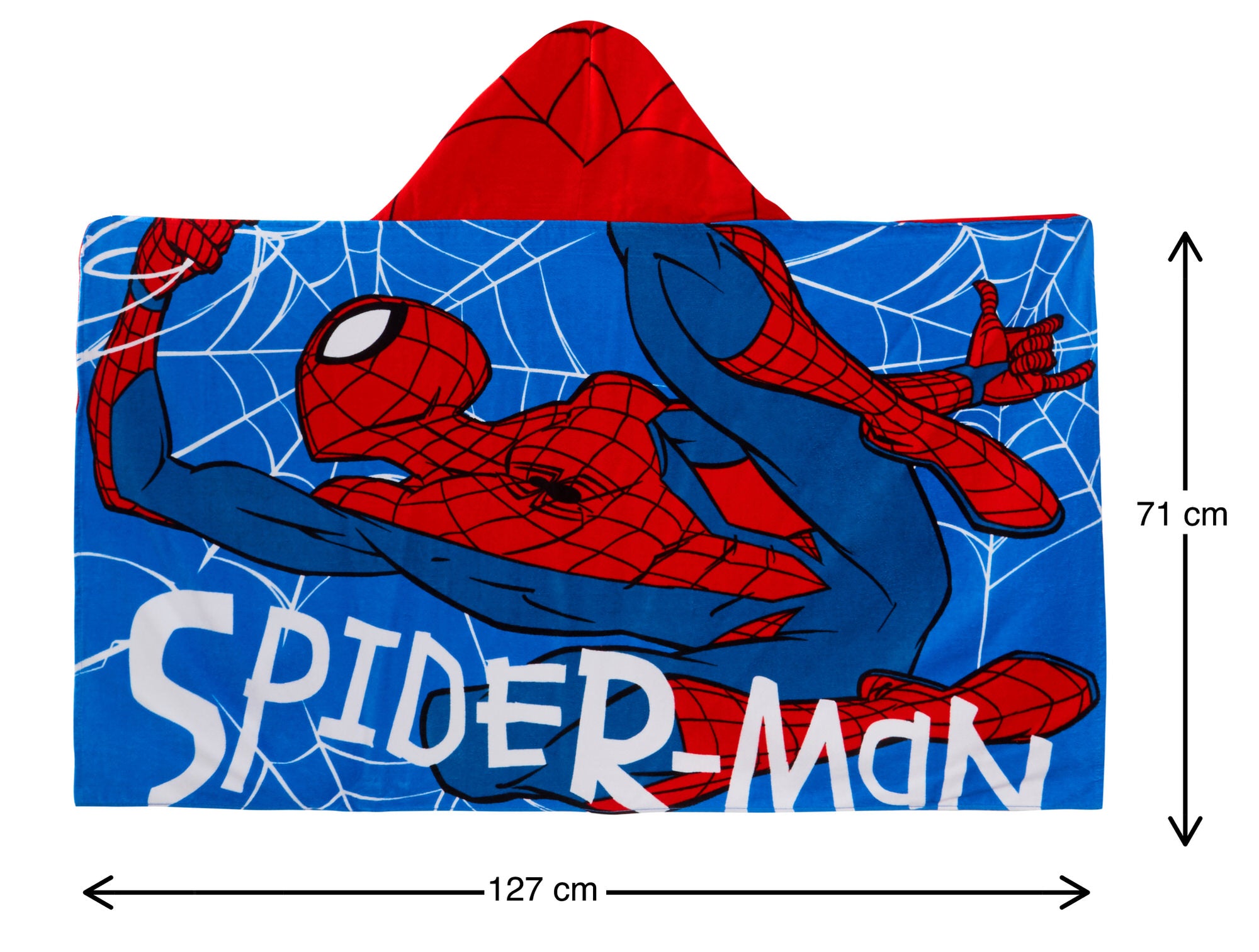 Spiderman Hooded Towel Avengers Poncho Kids Beach Towel Bath Towel Swimming Wrap