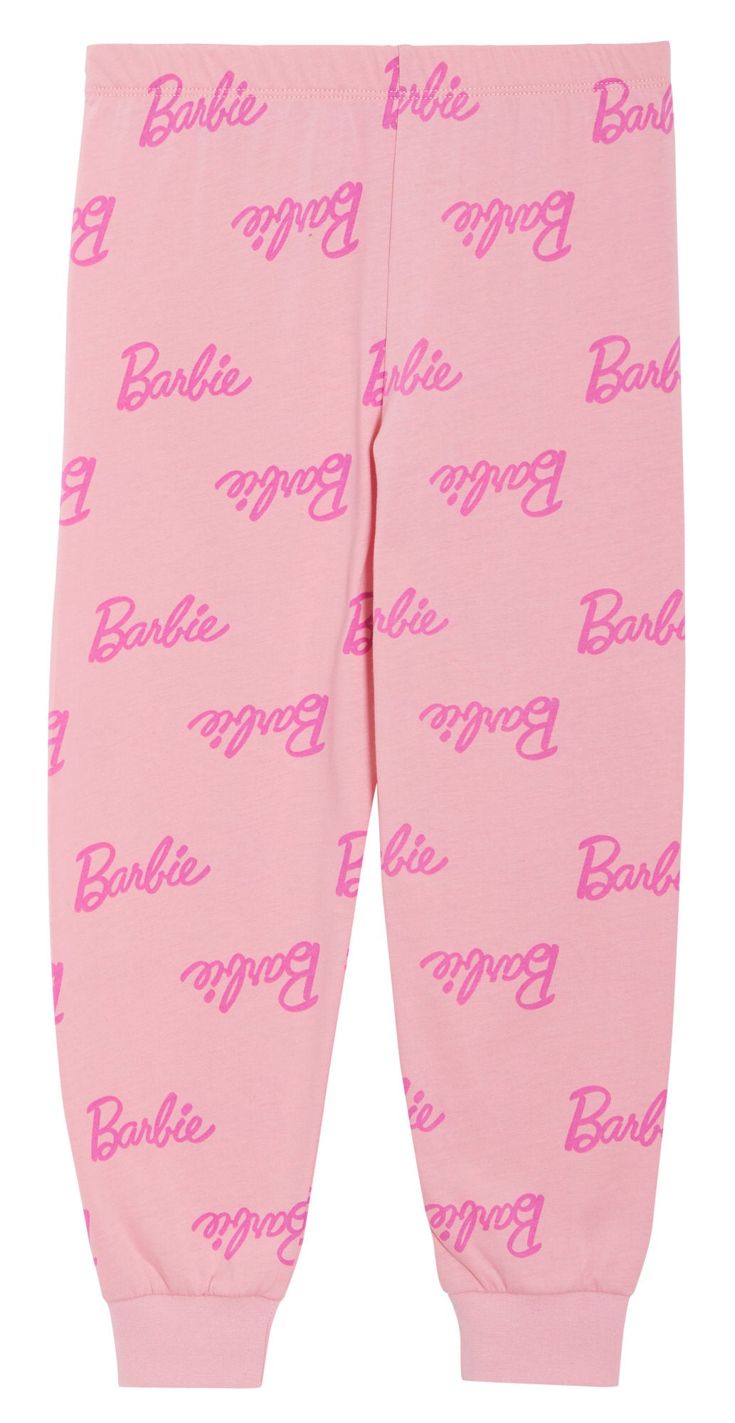 Girls Barbie Pyjamas For Kids Girls Pjs Short Sleeve T-Shirt Long Lounge Bottoms