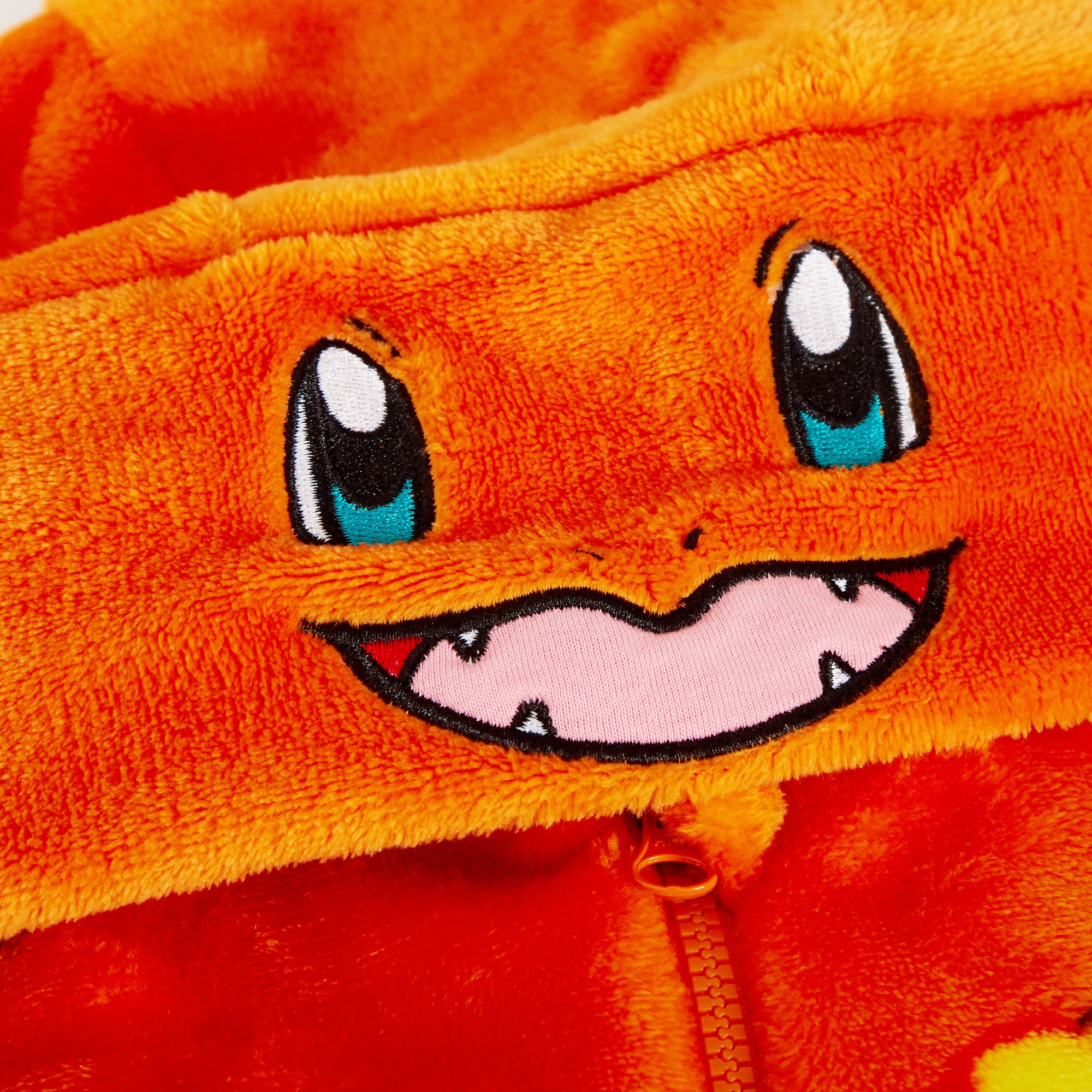 Kids Pokemon Hooded All In One Pikachu Charmander Gengar Onesie Fleece Pjs Loungewear