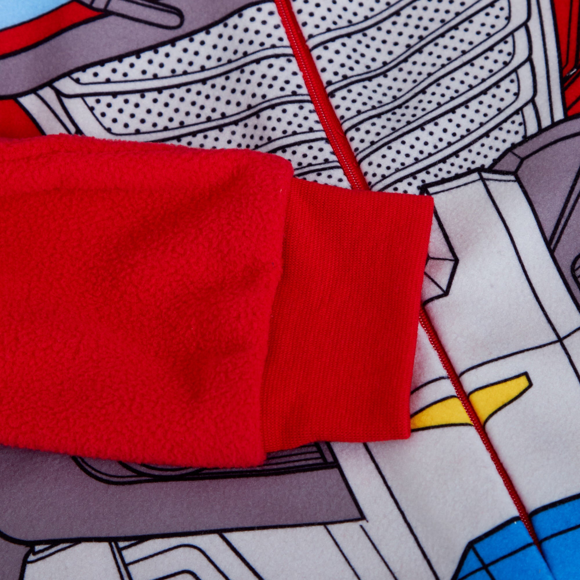 Boys Dress Up Transformers All In One Optimus Prime Bumblebee Fleece Pj Pyjamas