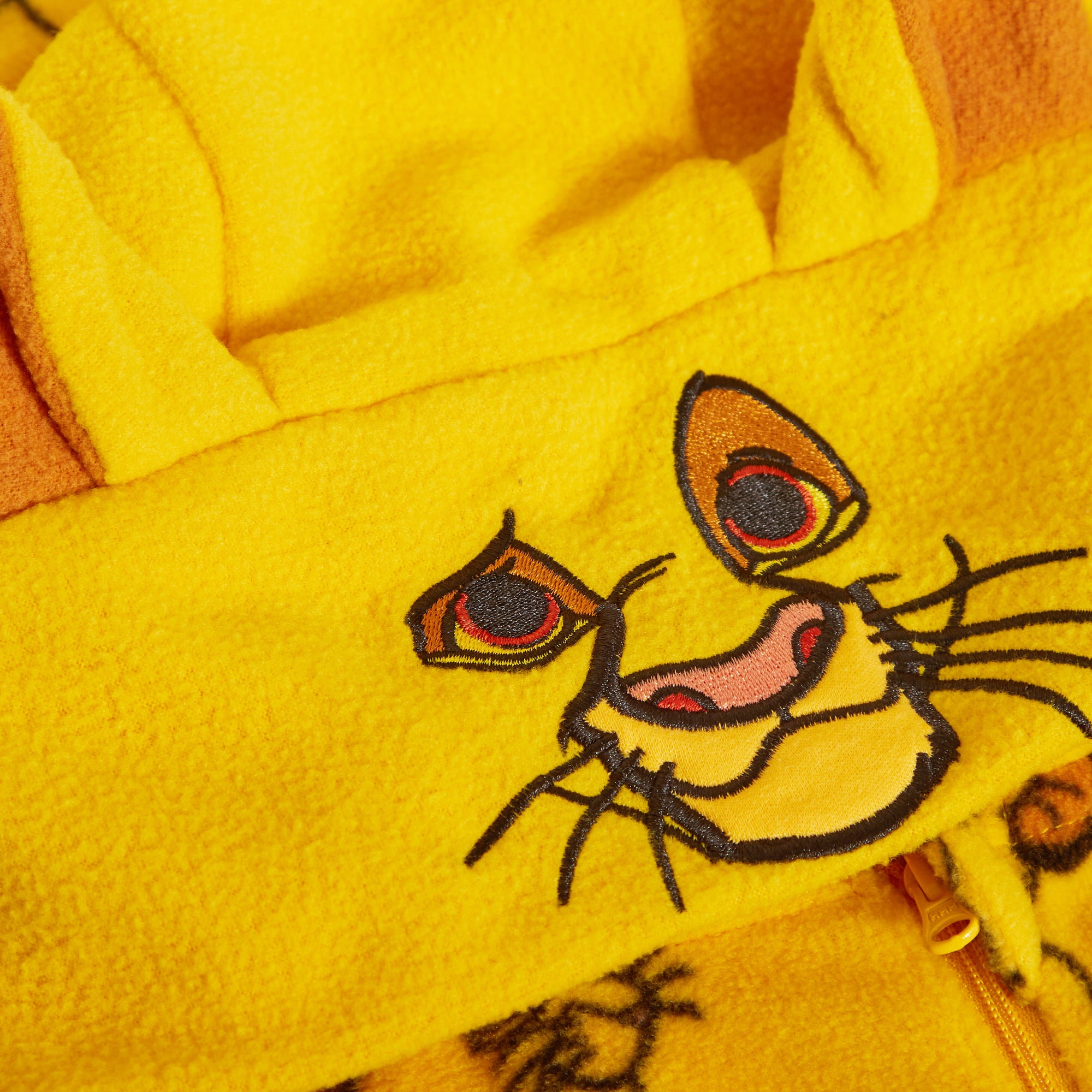 Disney Lion King All In One Boys Girls Simba Dress Up Pyjamas Kids Fleece Pjs