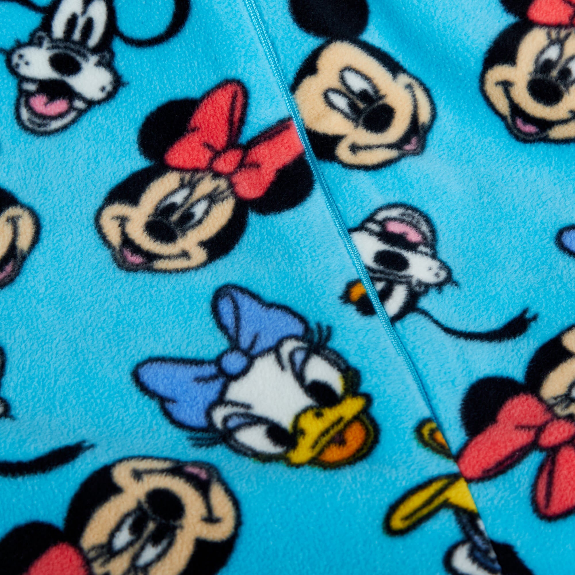 Disney Mickey Mouse All In One Boys Girls Fleece Pyjamas Kids Mickey Dress Up