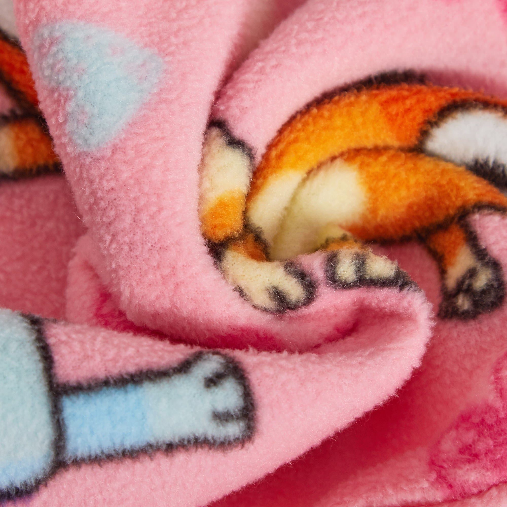 Girls Bluey All In One Dress Up 3D Hood Pyjamas For Kids Fleece Pjs Nightwear