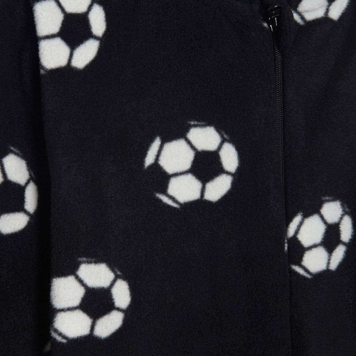 Kids Football All In One Black 9-10 Years