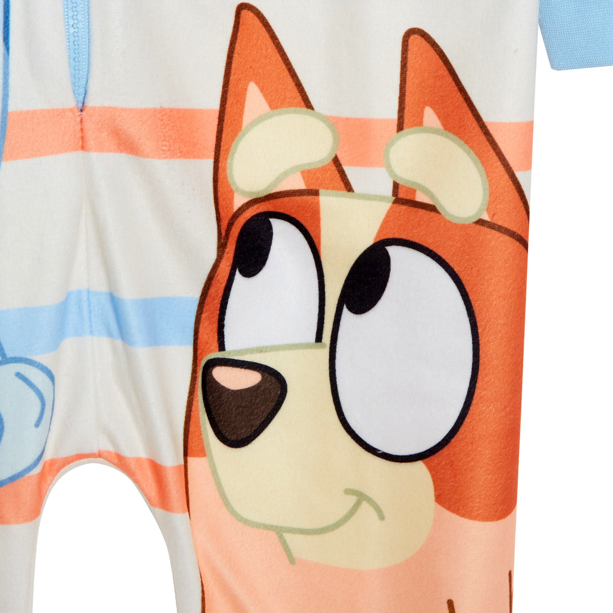 Kids Bluey Onesie For Kids All In One Girls Boys Pyjamas Fleece Pjs Zipped Sleepsuit