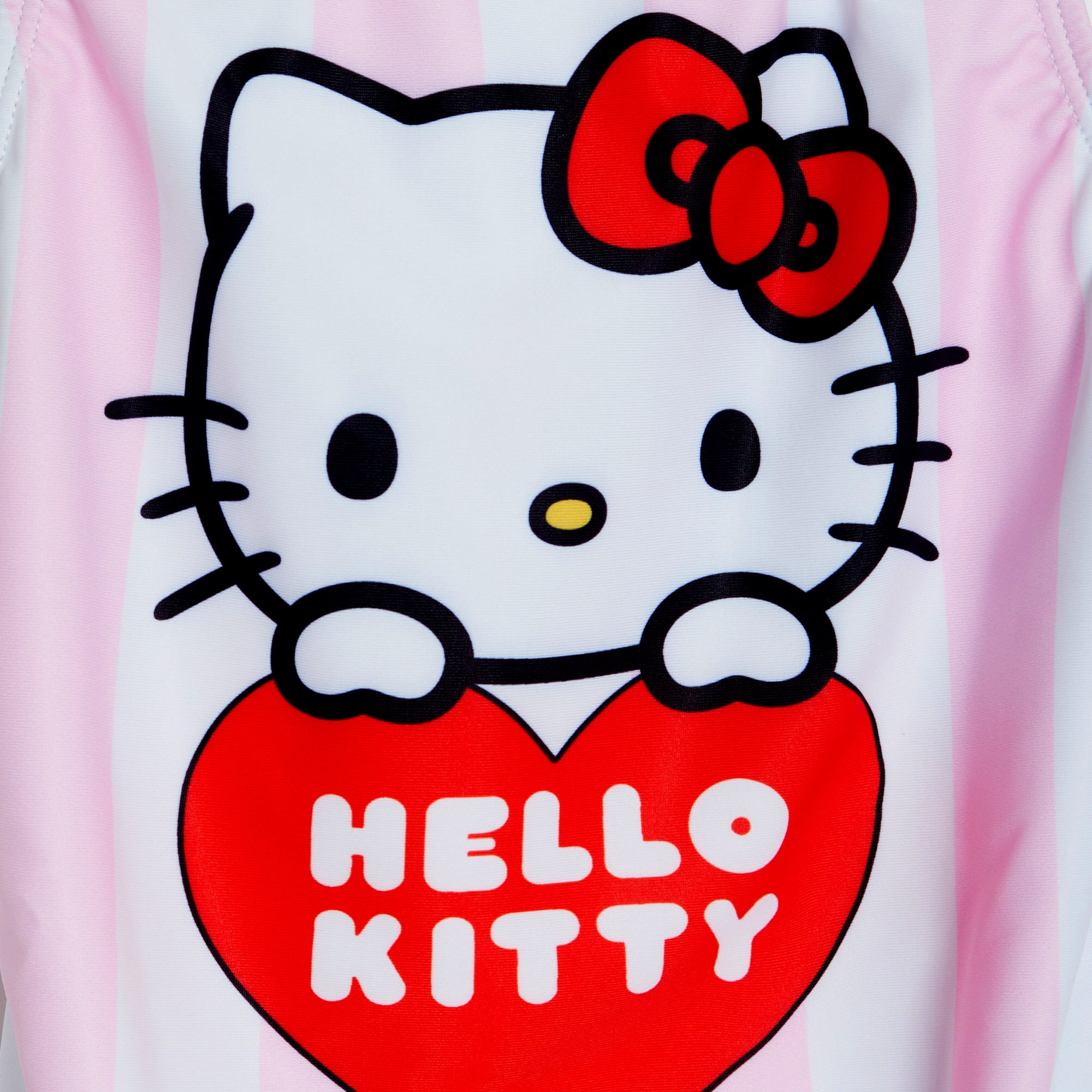 Girls Hello Kitty Swimming Costume Kids Kitten Swimwear One Piece Swimsuit Pool