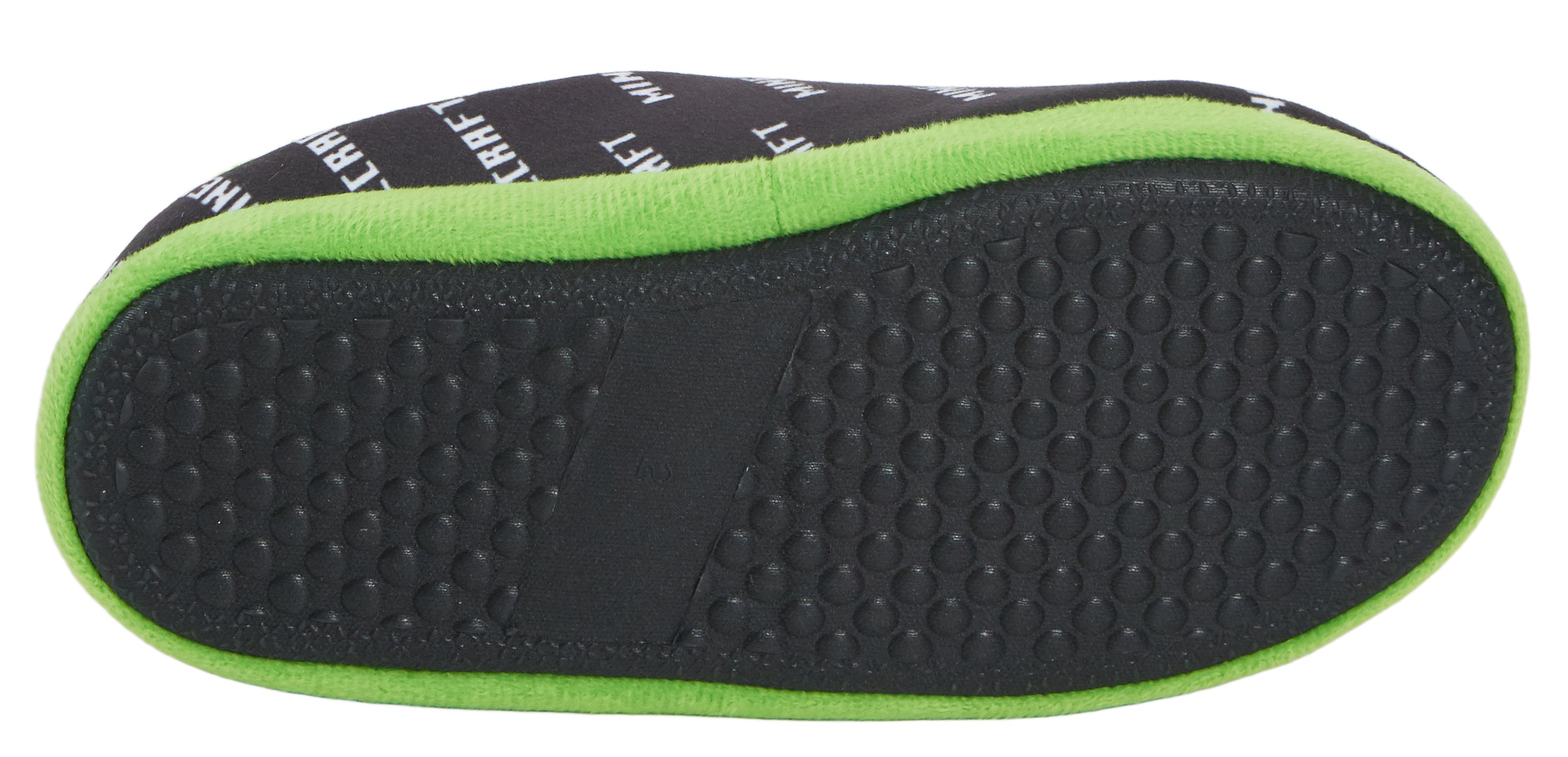 Boys Minecraft Slippers Kids Creeper Gaming Open Back Mules Slip On House Shoes