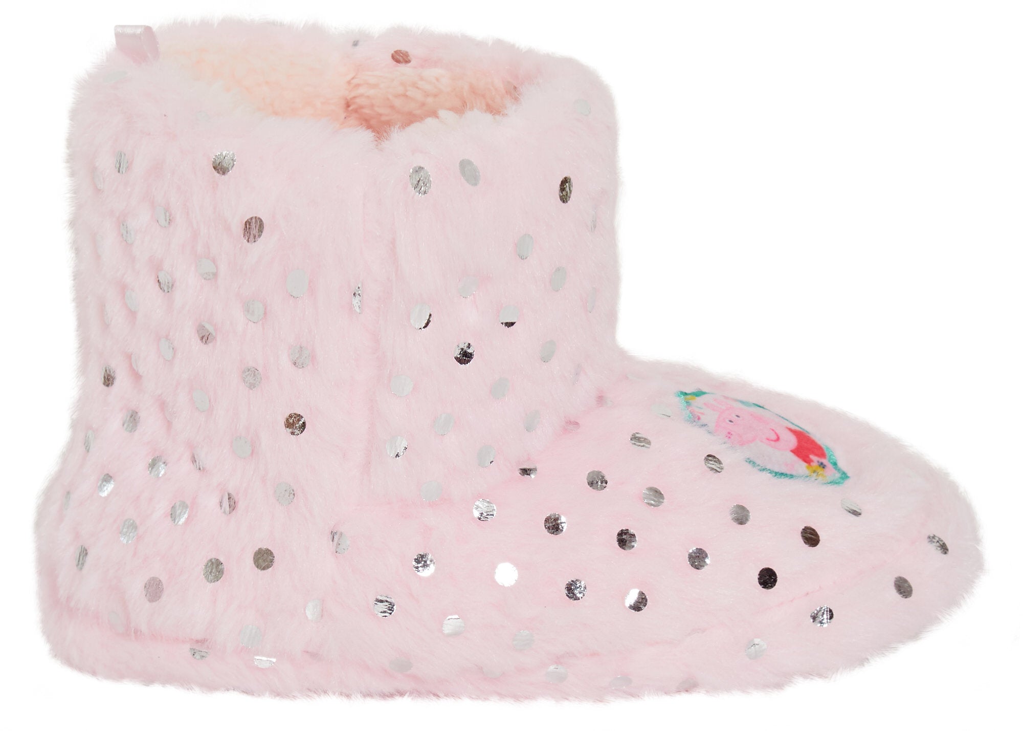 Girls Peppa Pig Slipper Boots Infants House Slippers Warm Fleece Booties Gift
