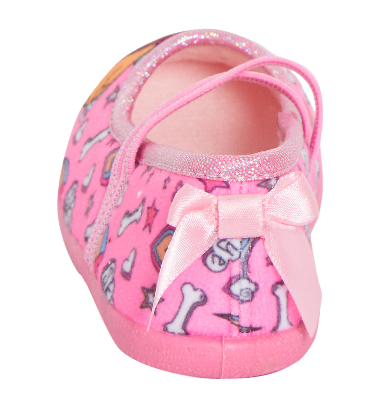 Girls Paw Patrol Skye Slippers Slip on with Elastic Straps Ballet House Shoes