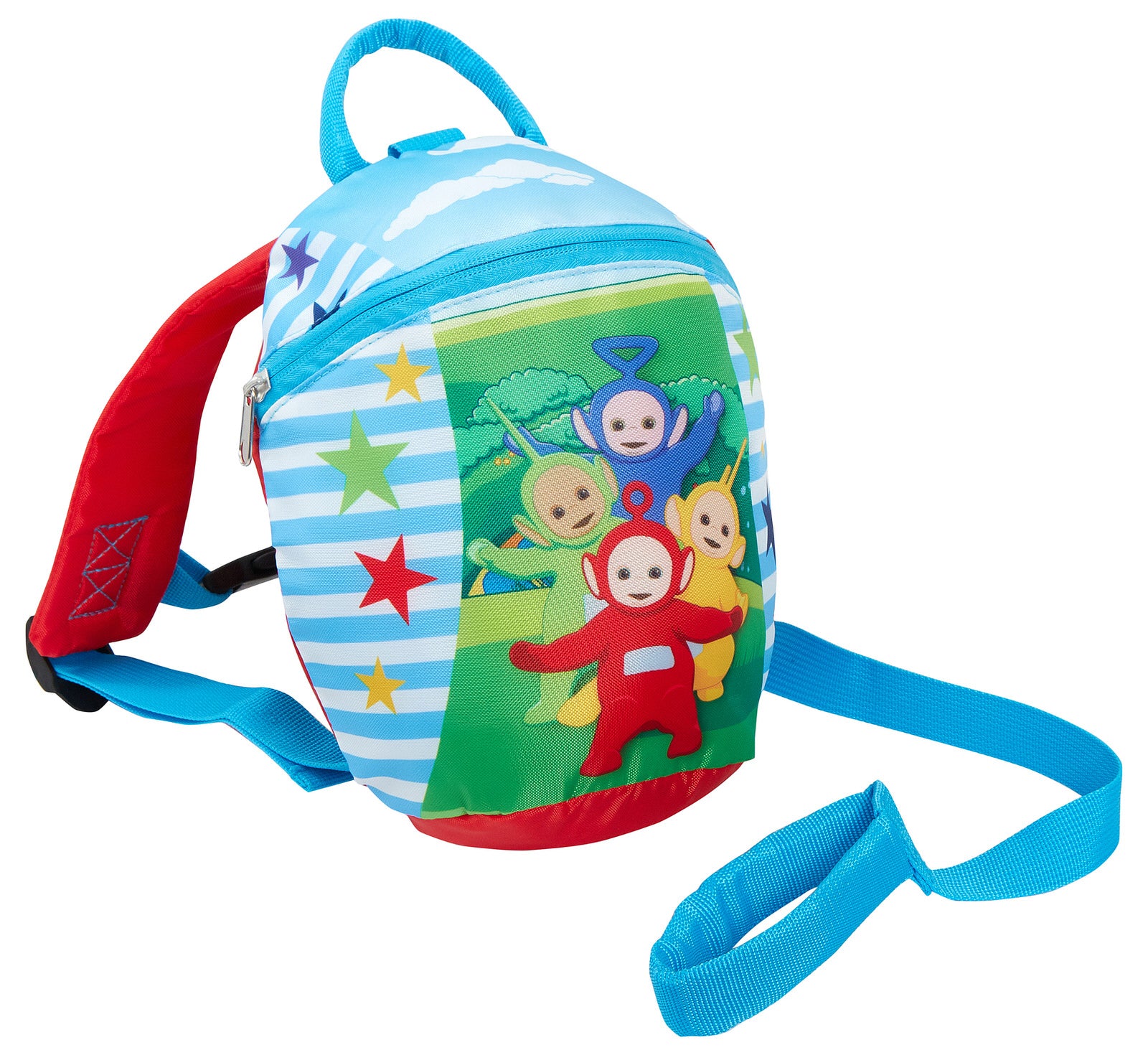 Teletubbies Backpack With Detachable Safety Reins Harness Boys Girls Kids Baby Walker Nursery