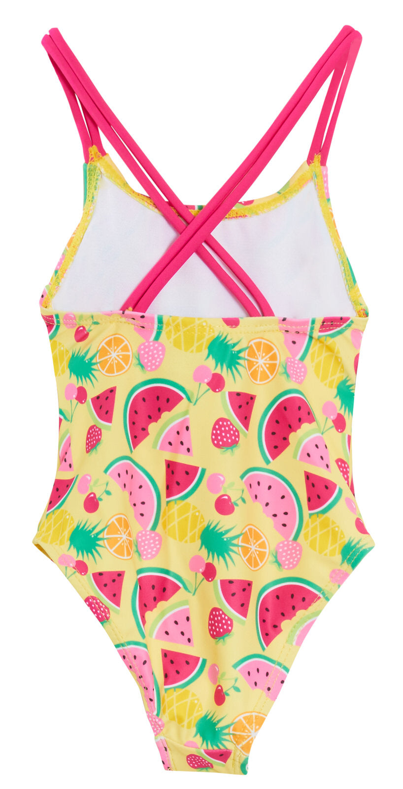Baby Girls Minnie Mouse Swimming Costume Kids Disney One Piece Swimsuit Swimwear