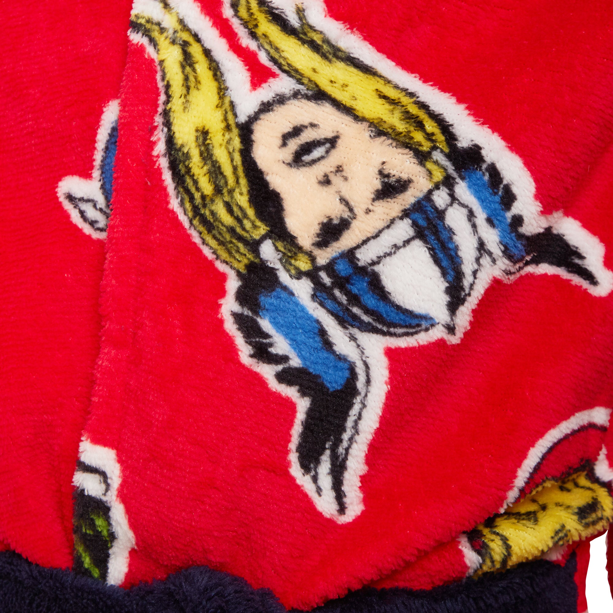 Avengers Dressing Gown For Boys Marvel Super Hero Kids Dress Up Hooded Bath Robe