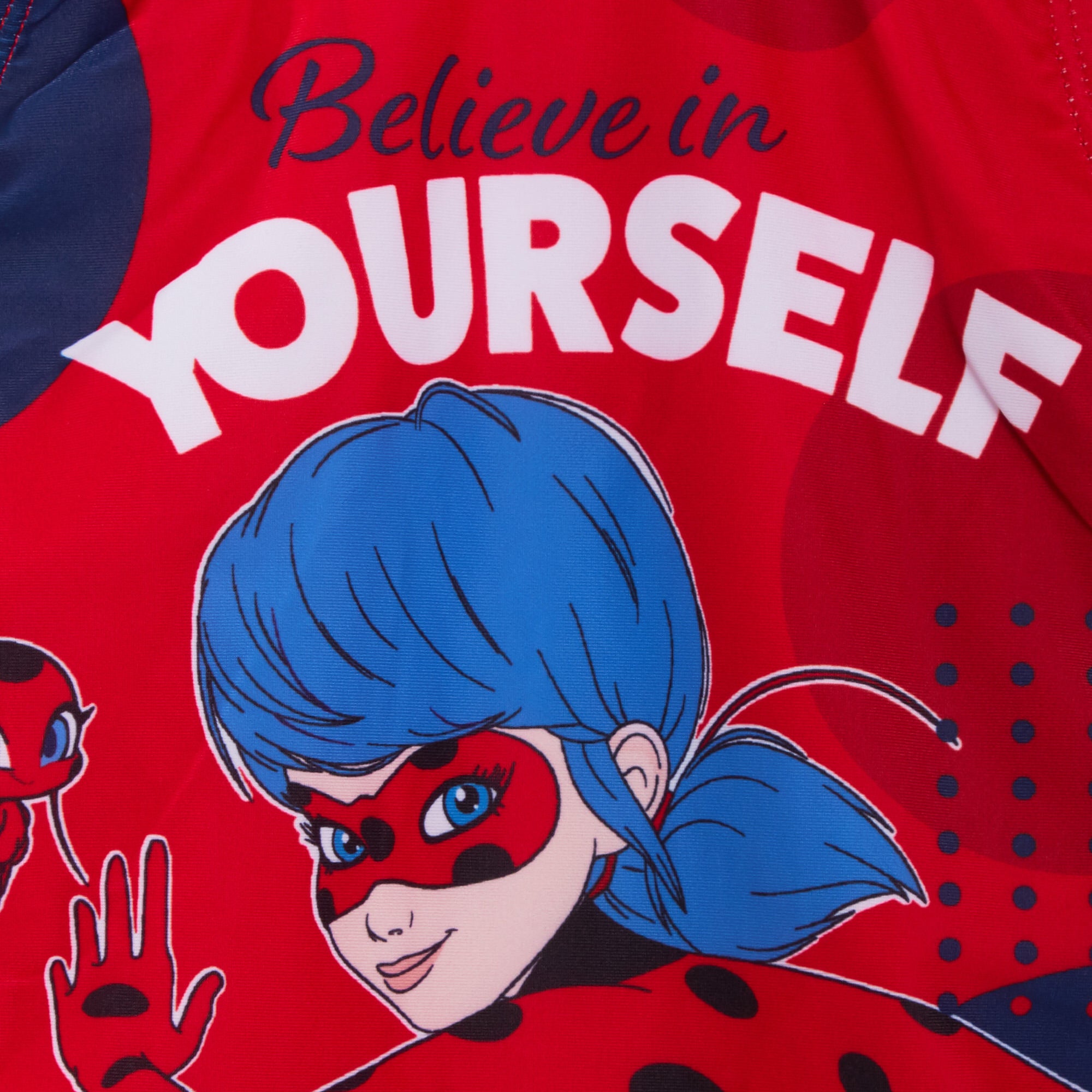 Girls Miraculous Ladybug Swimming Costume Kids One Piece Swimsuit Girls Swimwear