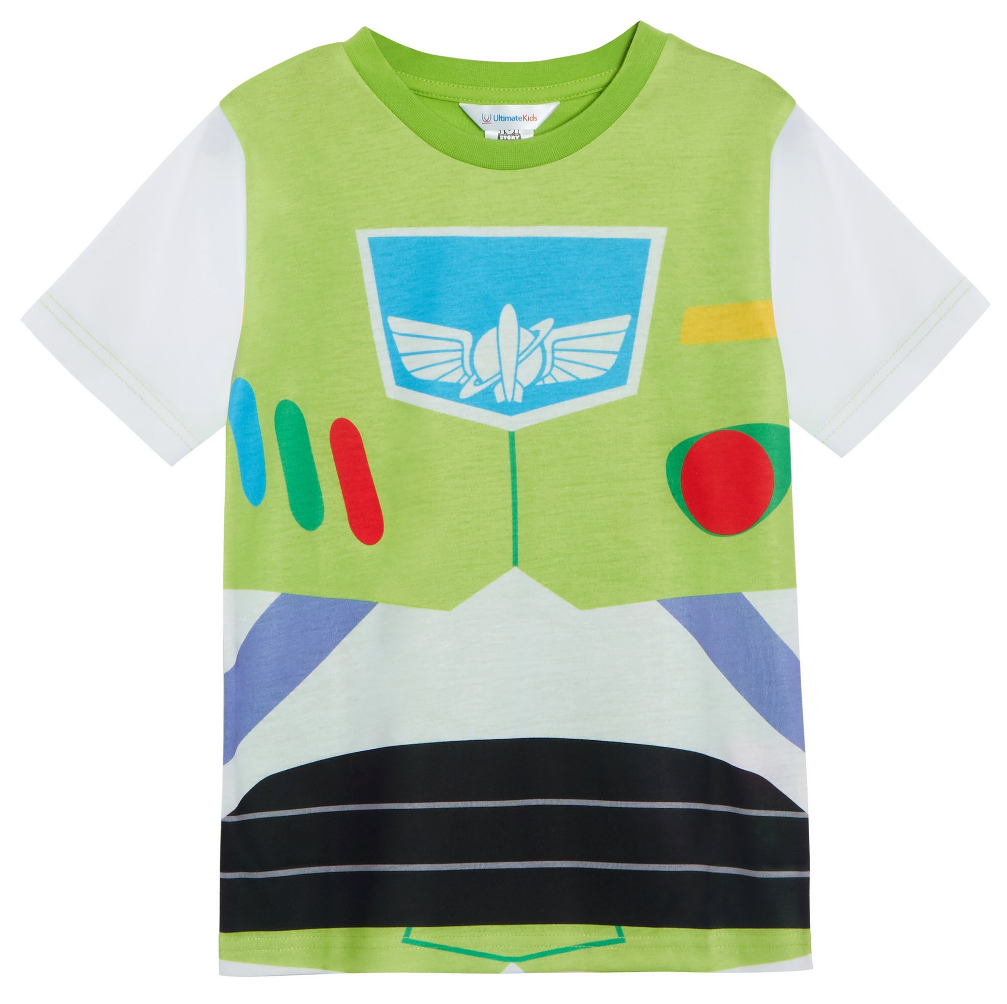 Kids 3 Pack Disney Toy Story T-Shirts Girls Boys Buzz Woody Alien Dress Up Tees Tops