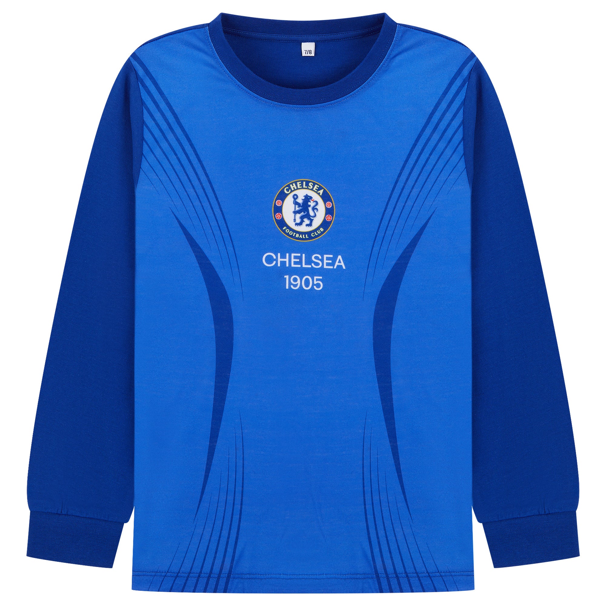 Official Chelsea FC 3 Piece Nightwear Premier League Football Dressing Gown Robe Kids Pyjama Set