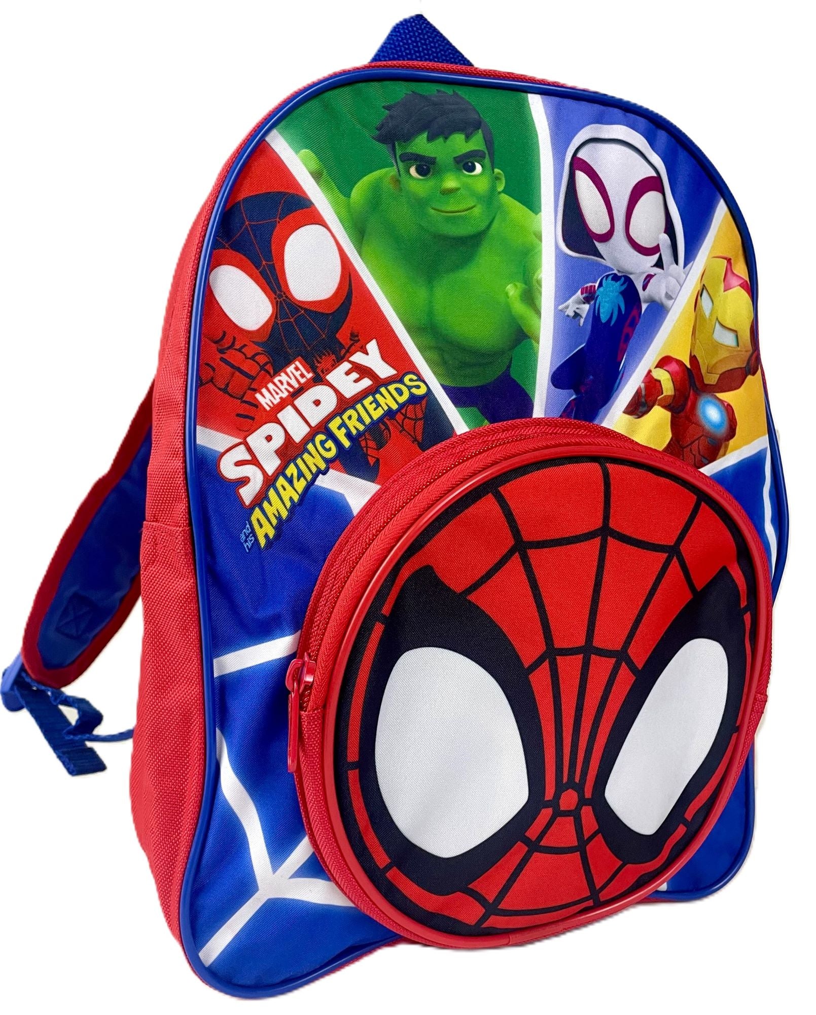 Kids Spidey And His Amazing Friends Backpack For Boys Girls School Travel Rucksack Lunch Bag