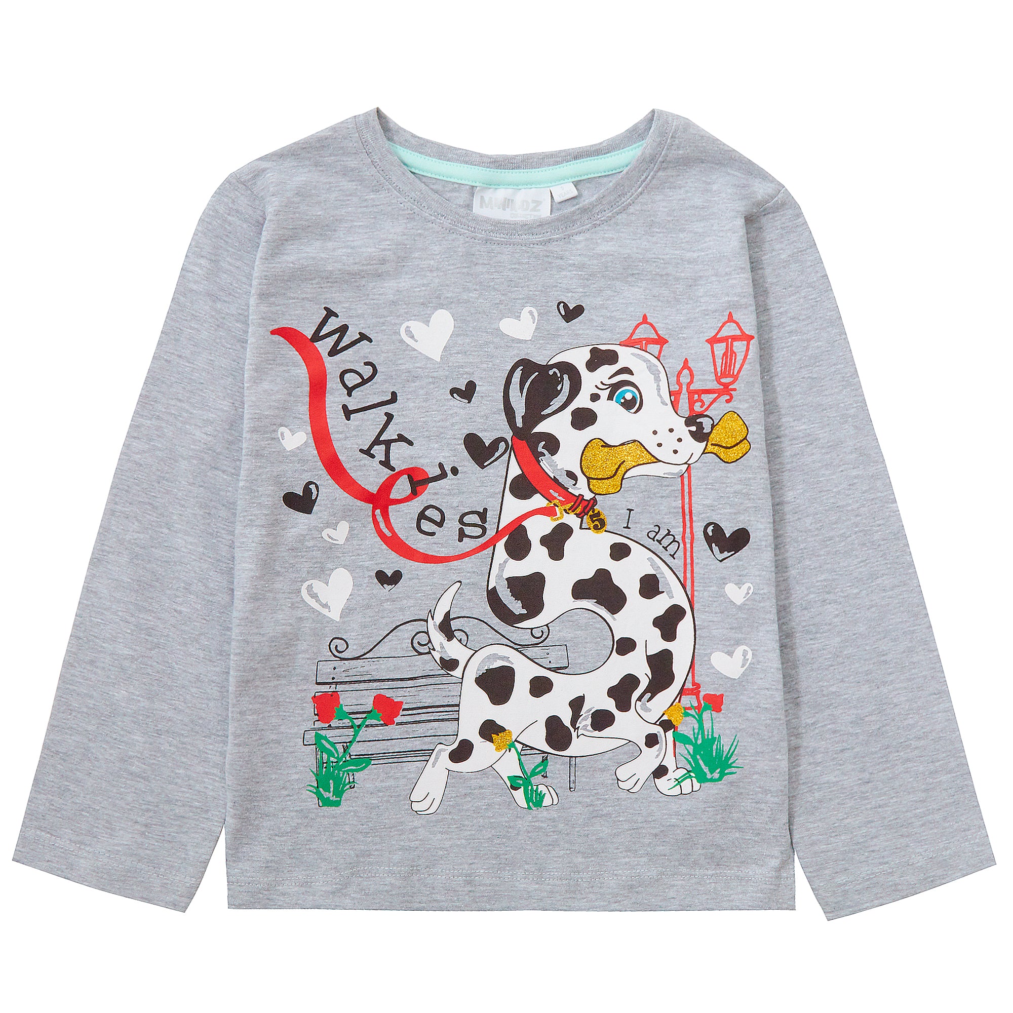 Girls Novelty Birthday Age Long Sleeve T-Shirt Kids 100% Cotton I Am Age Top Tee