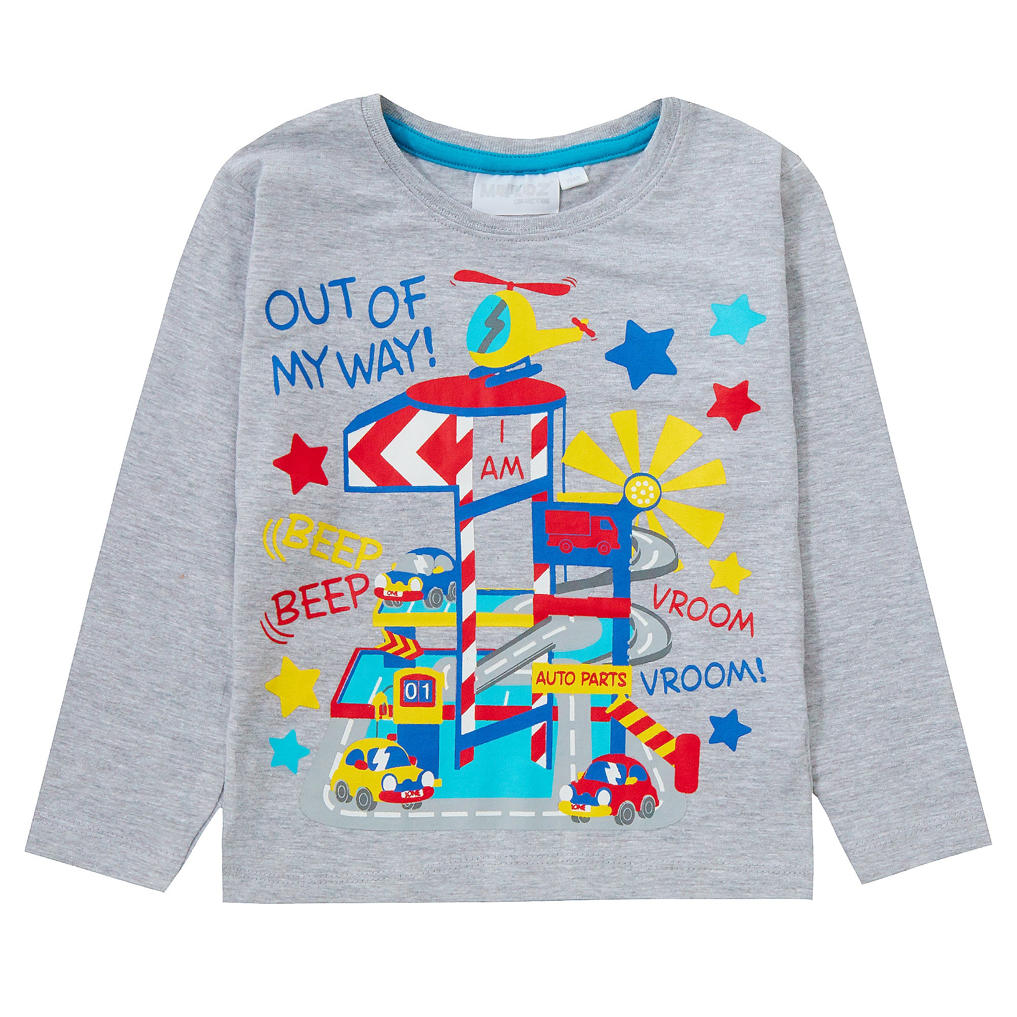 Boys Novelty Birthday Age Long Sleeve T-Shirt Kids 100% Cotton I Am Age Top Tee