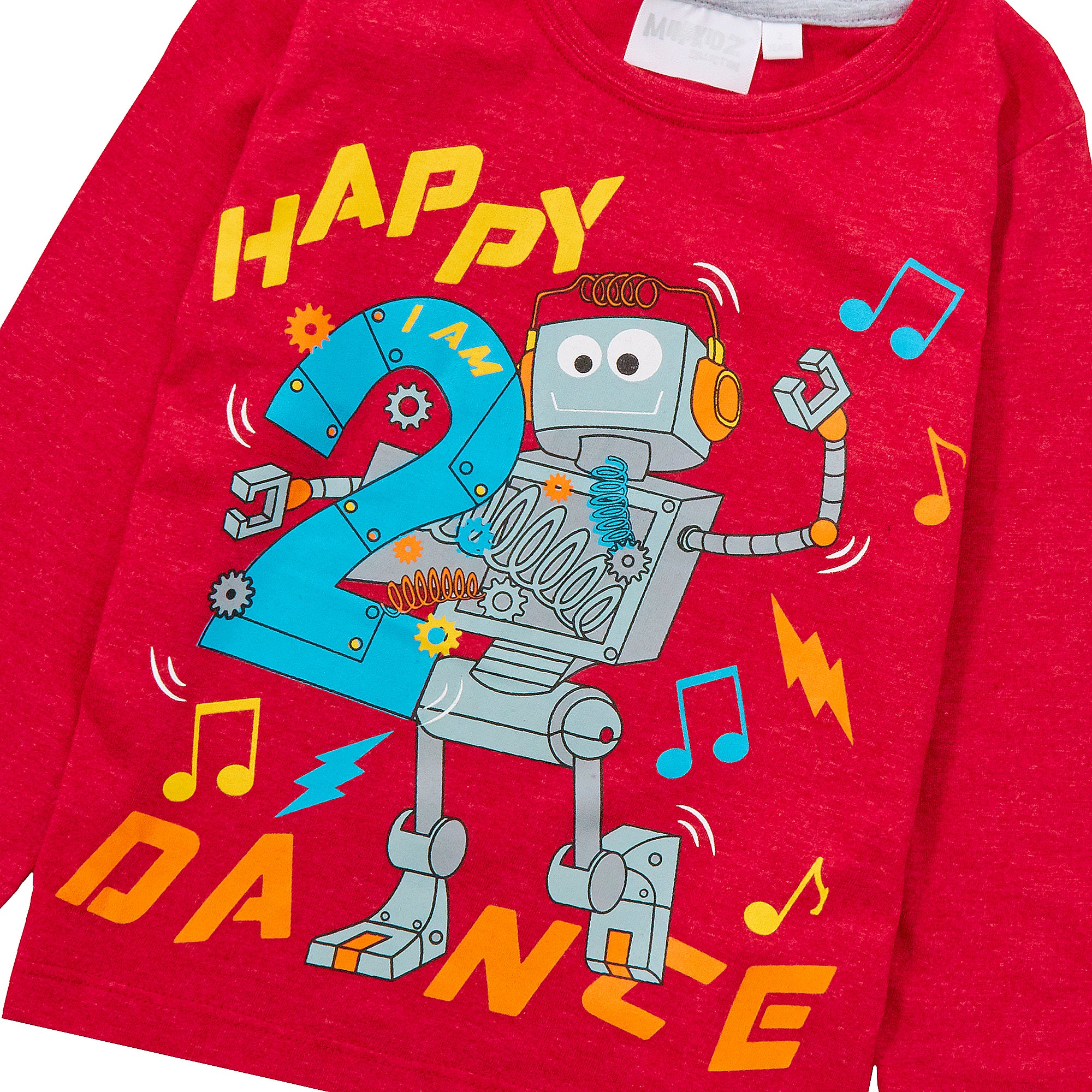 Boys Novelty Birthday Age Long Sleeve T-Shirt Kids 100% Cotton I Am Age Top Tee