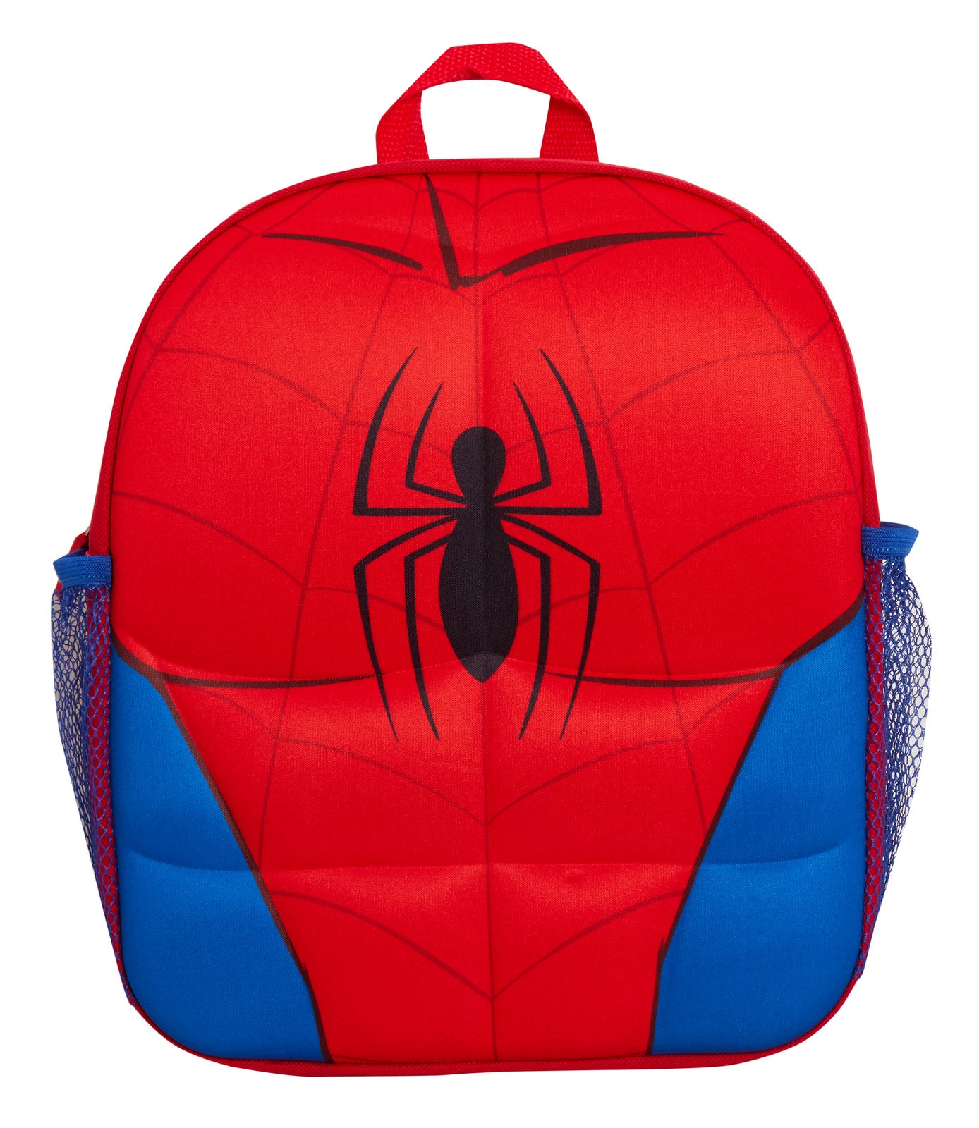Marvel Spiderman Backpack 3D Plush Travel School Rucksack Boys Lunch Bag Kids
