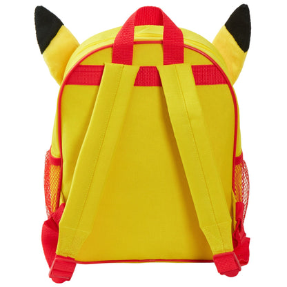 Pokemon Pikachu 3D Plush Backpack Kids Character School Rucksack Lunch Book Bag