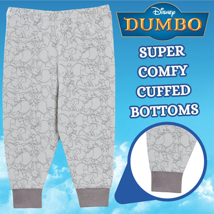 Disney Dumbo Toddler Pyjamas Boys Girls Unisex Character Pjs Nightwear Size